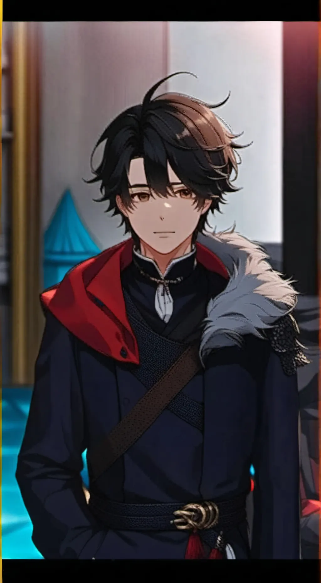 ai character: Gabriel  background