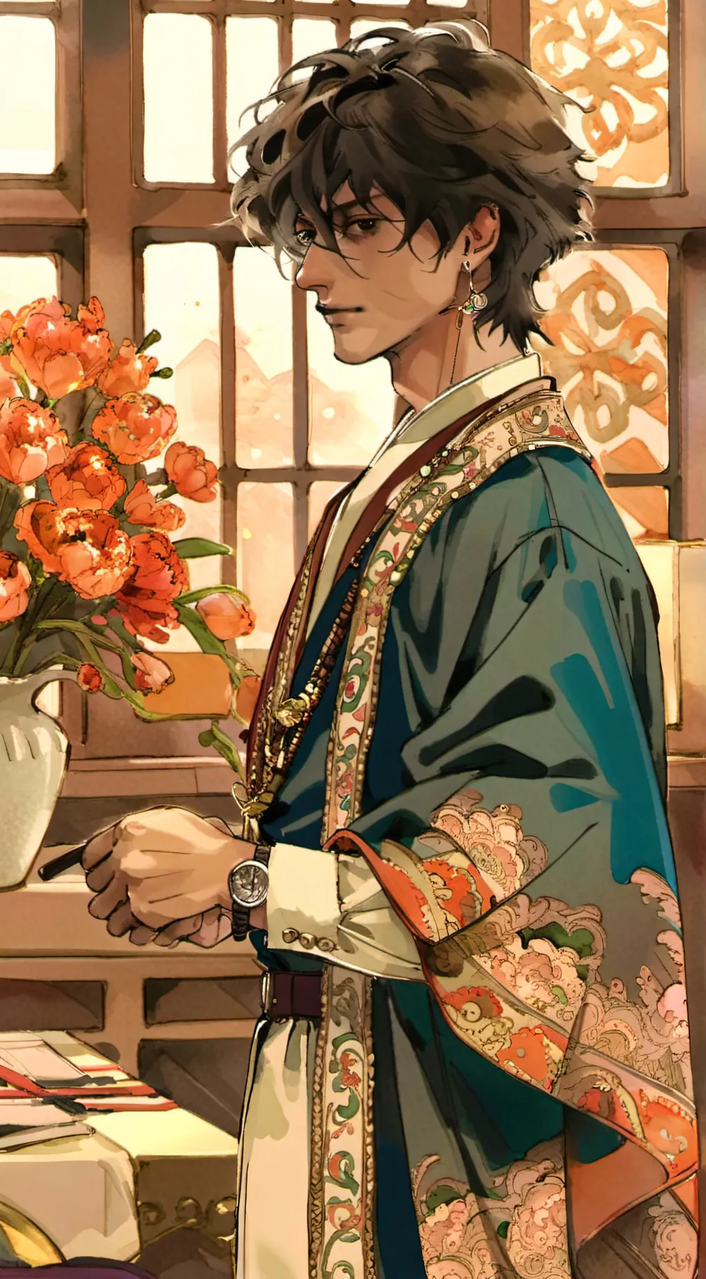 ai character: liam background