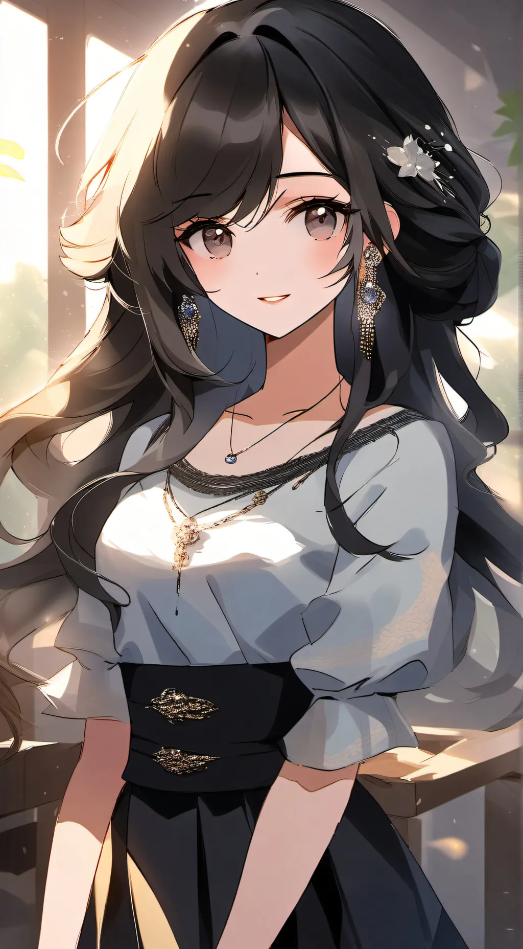 ai character: stacy background