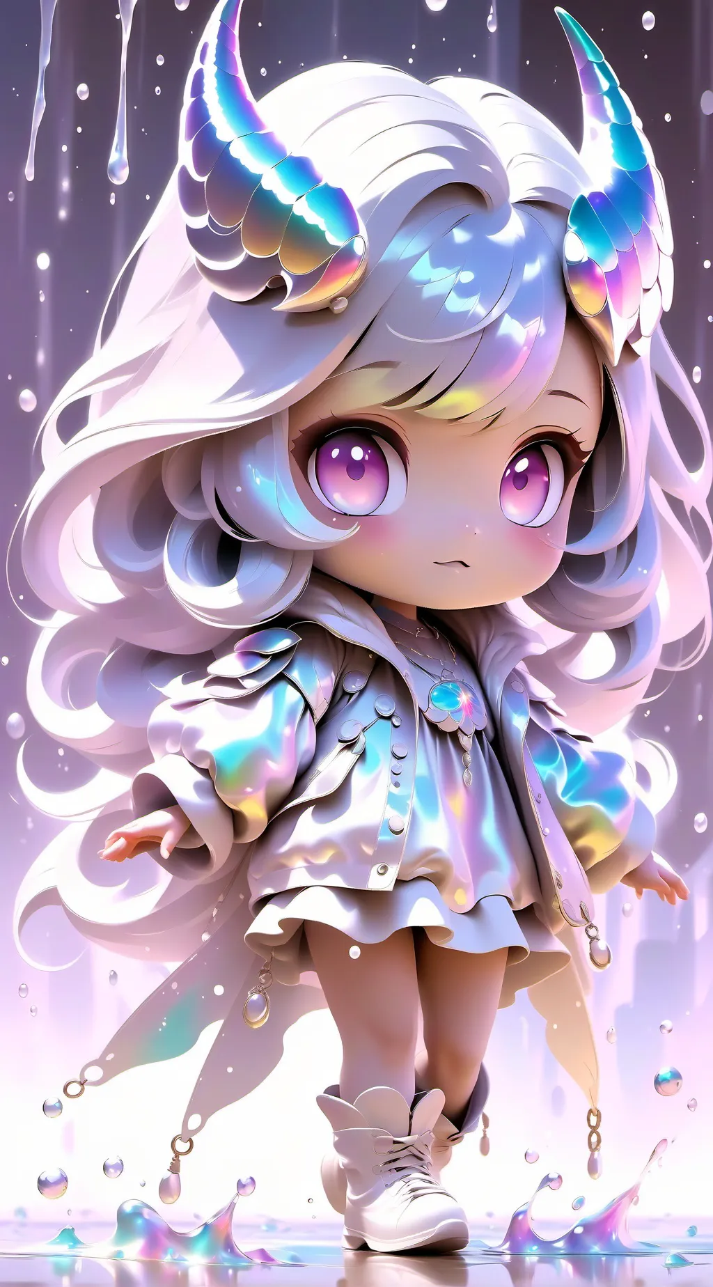 ai character: Mha (pick me girl) background