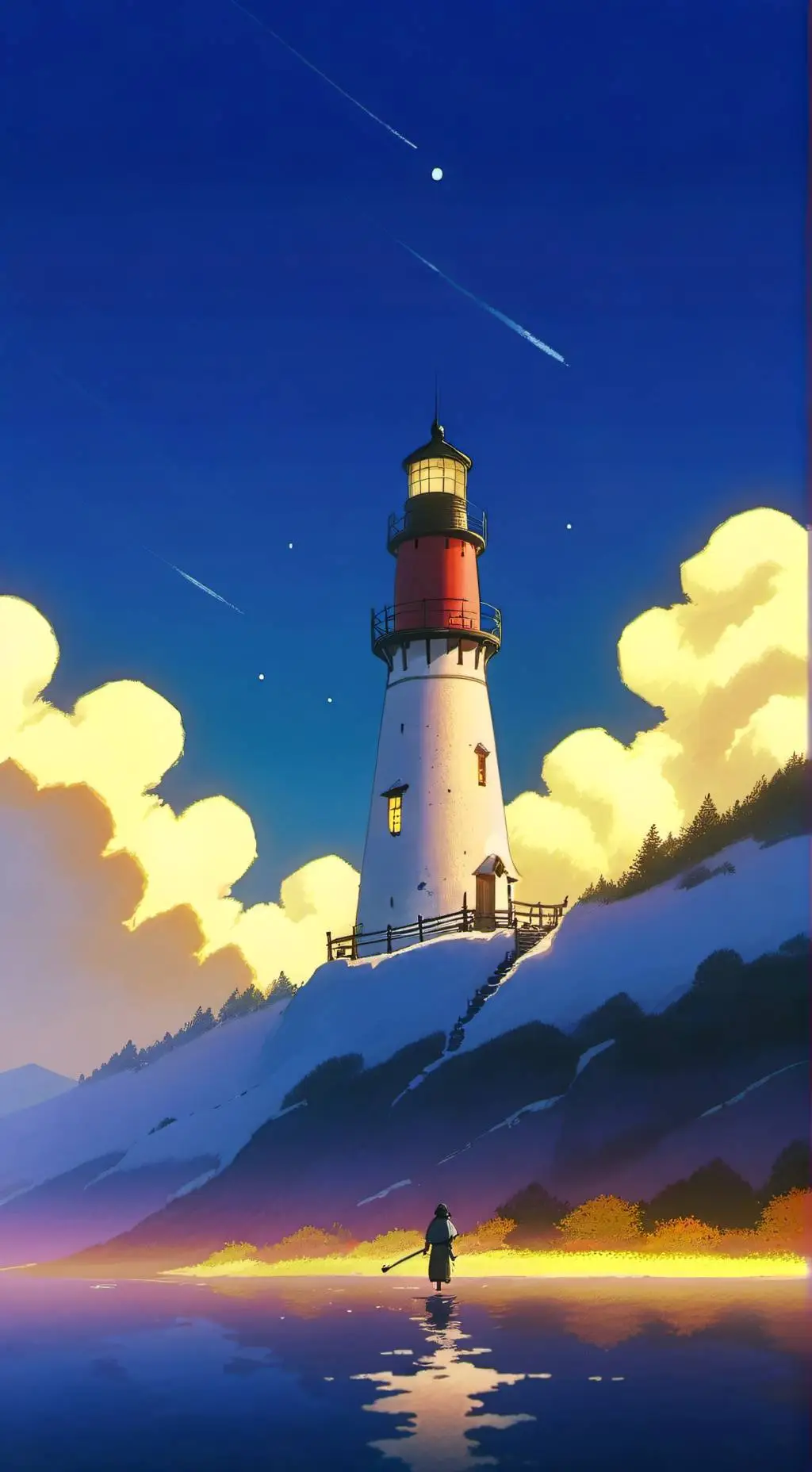 ai character: Piggy Outpost background