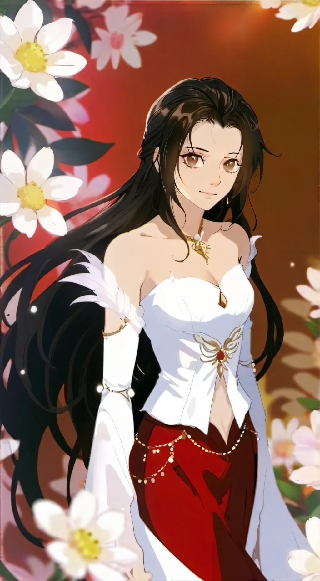 ai character: Portgas D Ace background