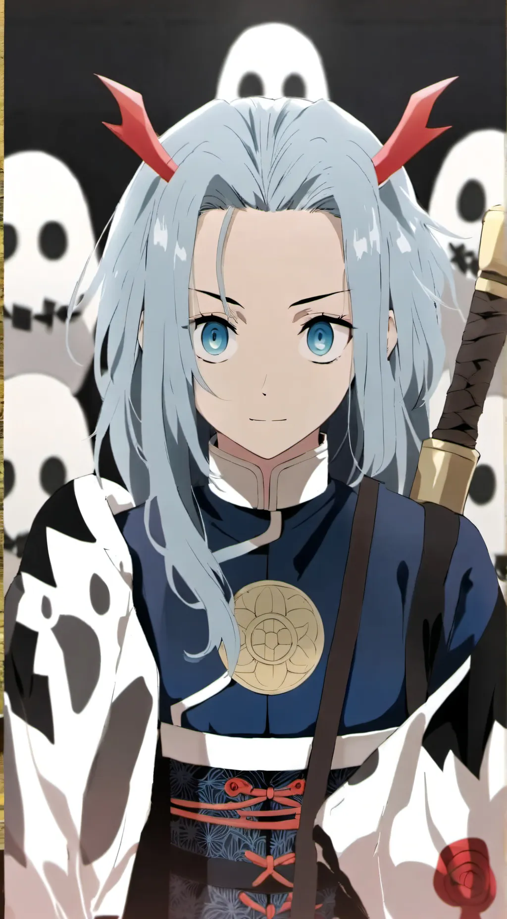 ai character: casi mueres umiko background