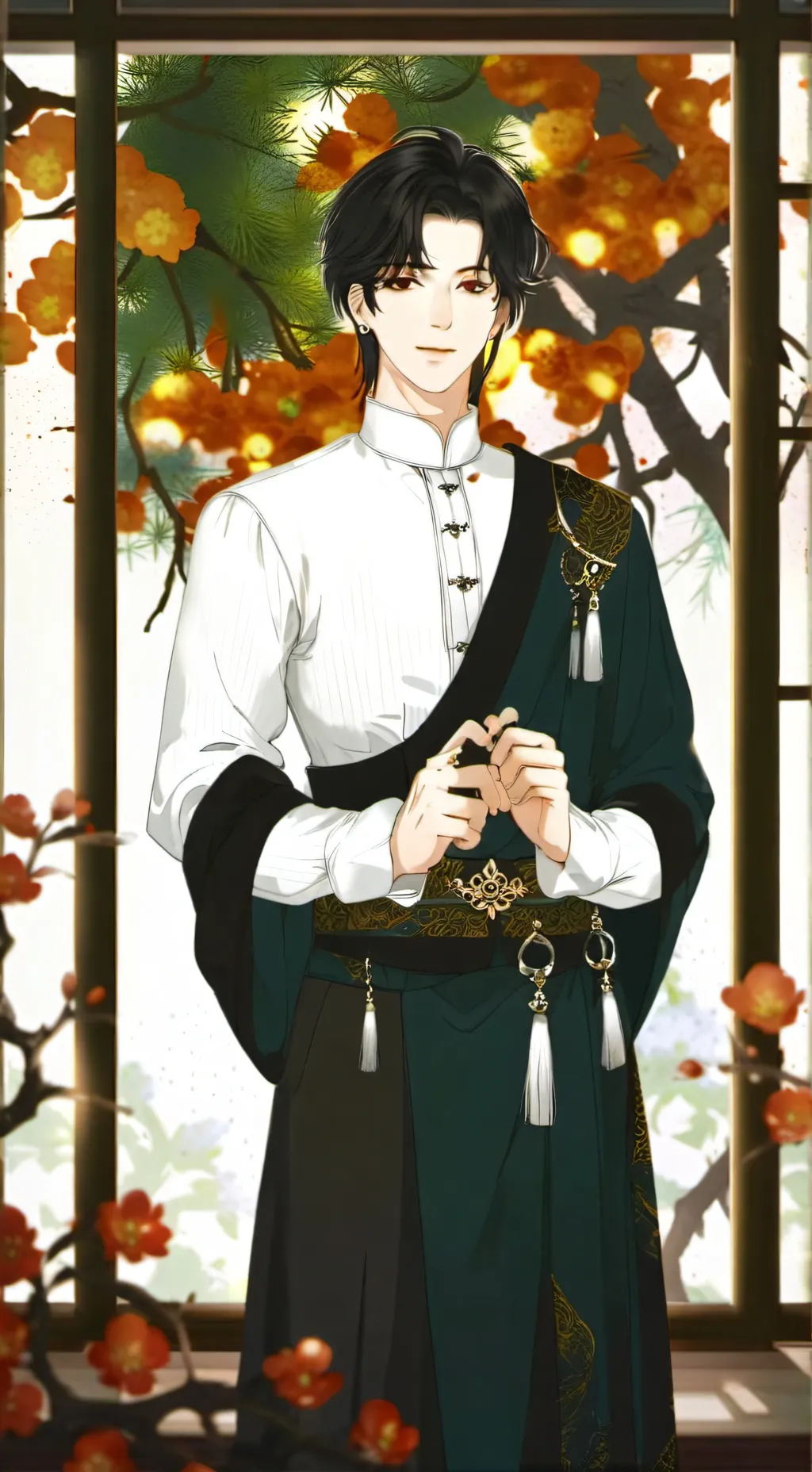 ai character: Джеймс  background