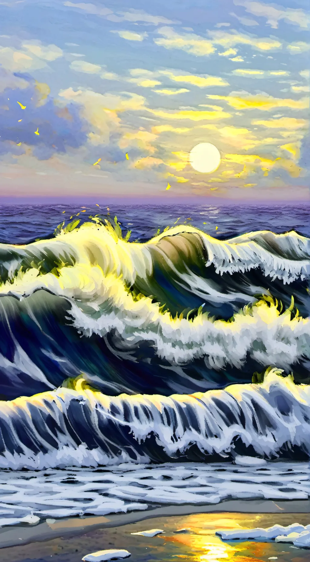 ai character: in the star  background