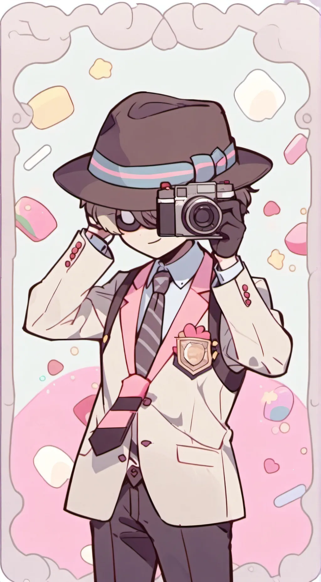 ai character: simp background