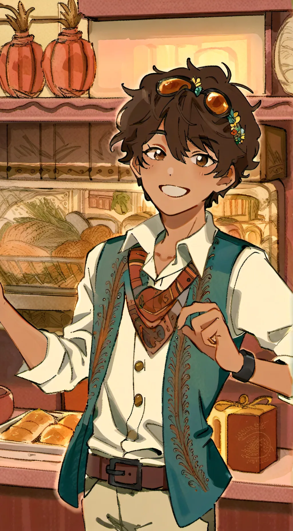 ai character: Leo Valdez background
