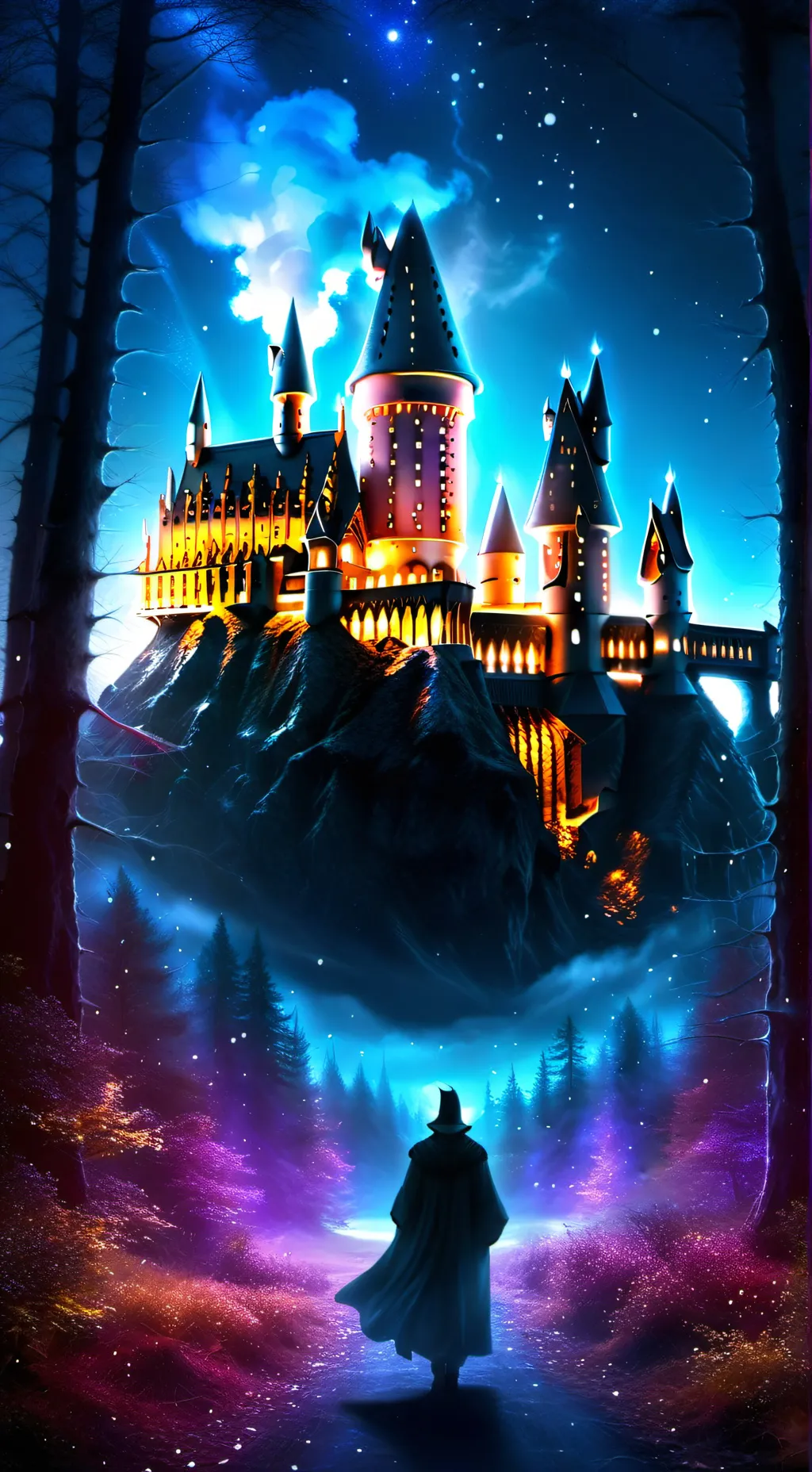 ai character: HOGWARTS✨️ background