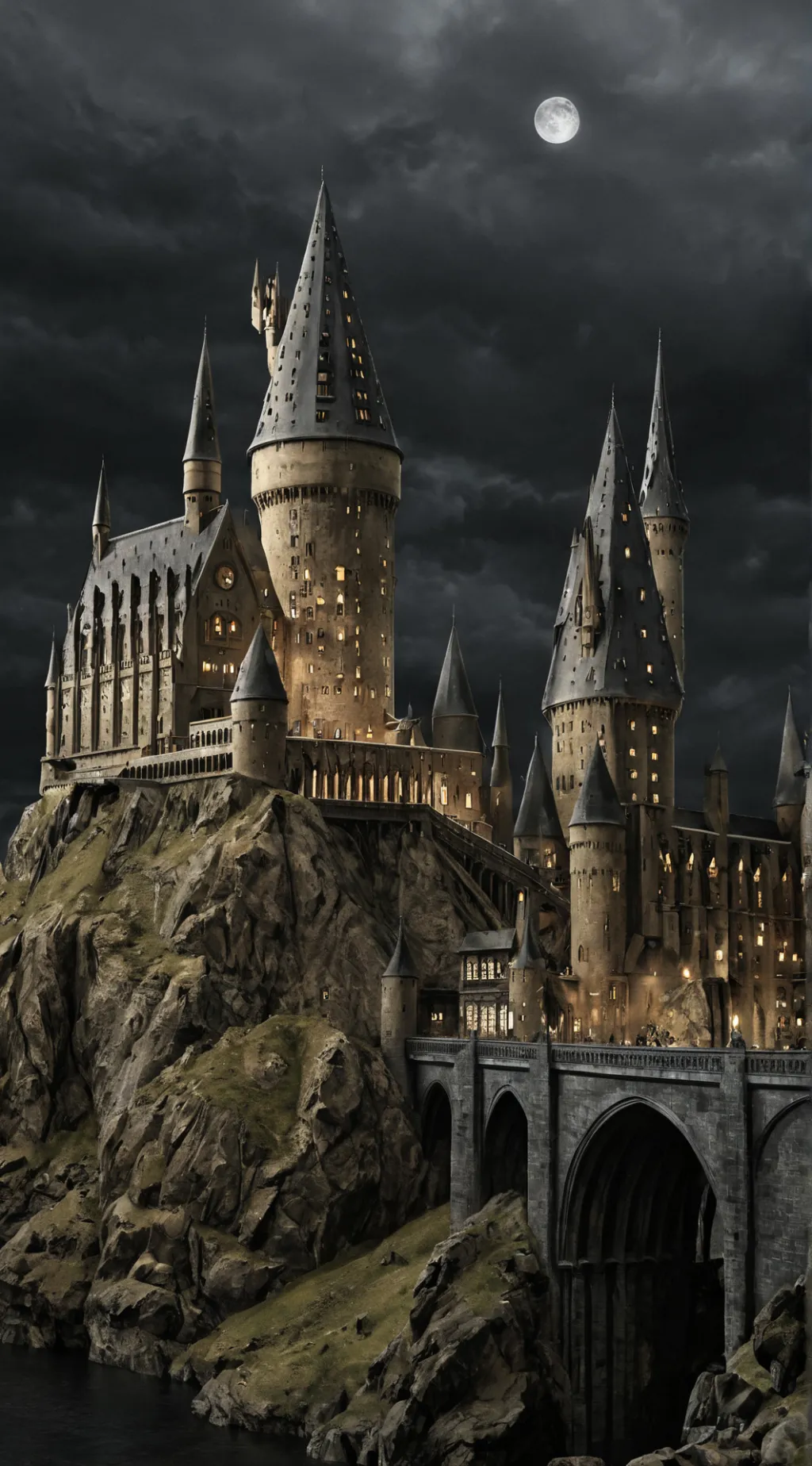 ai character: hogwarts background