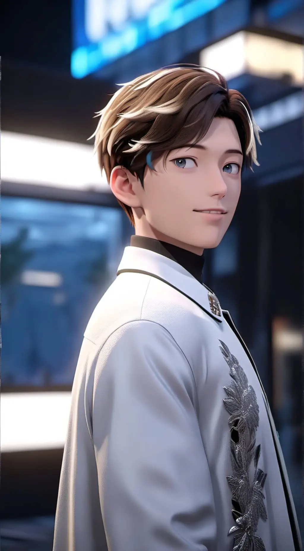 ai character: Leo background