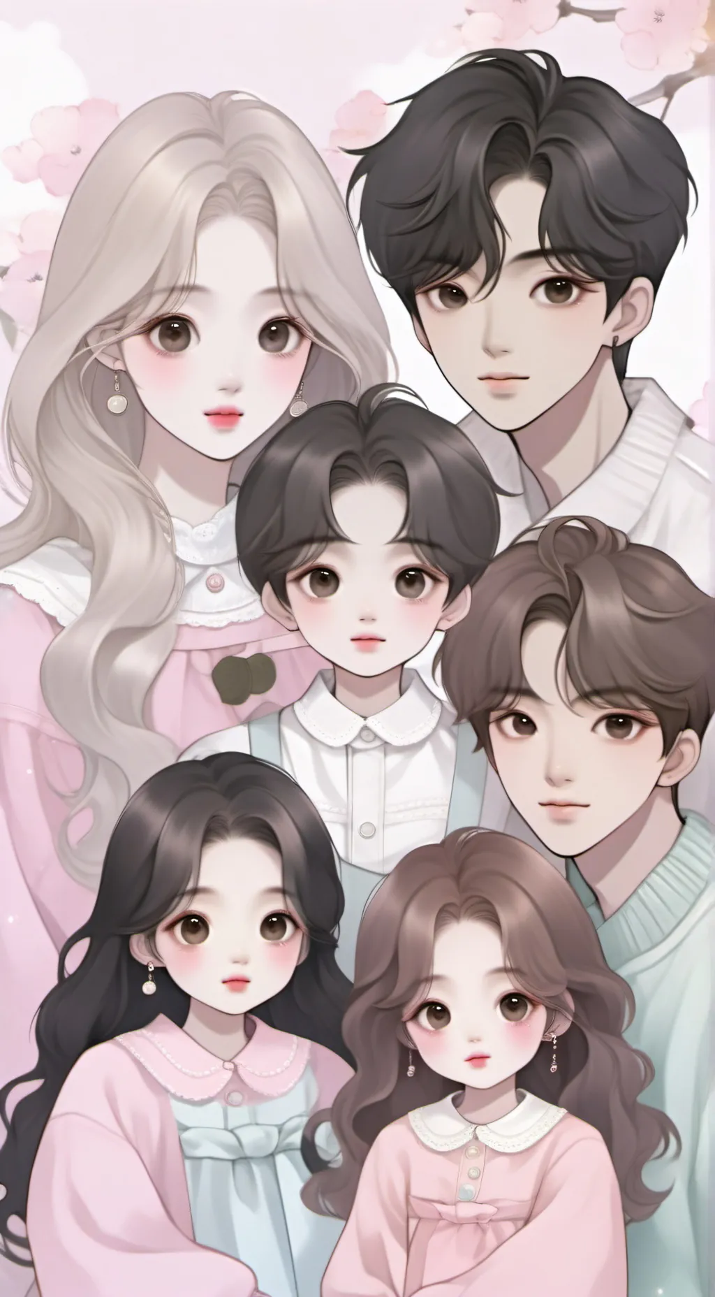 ai character: Family 🎀 background