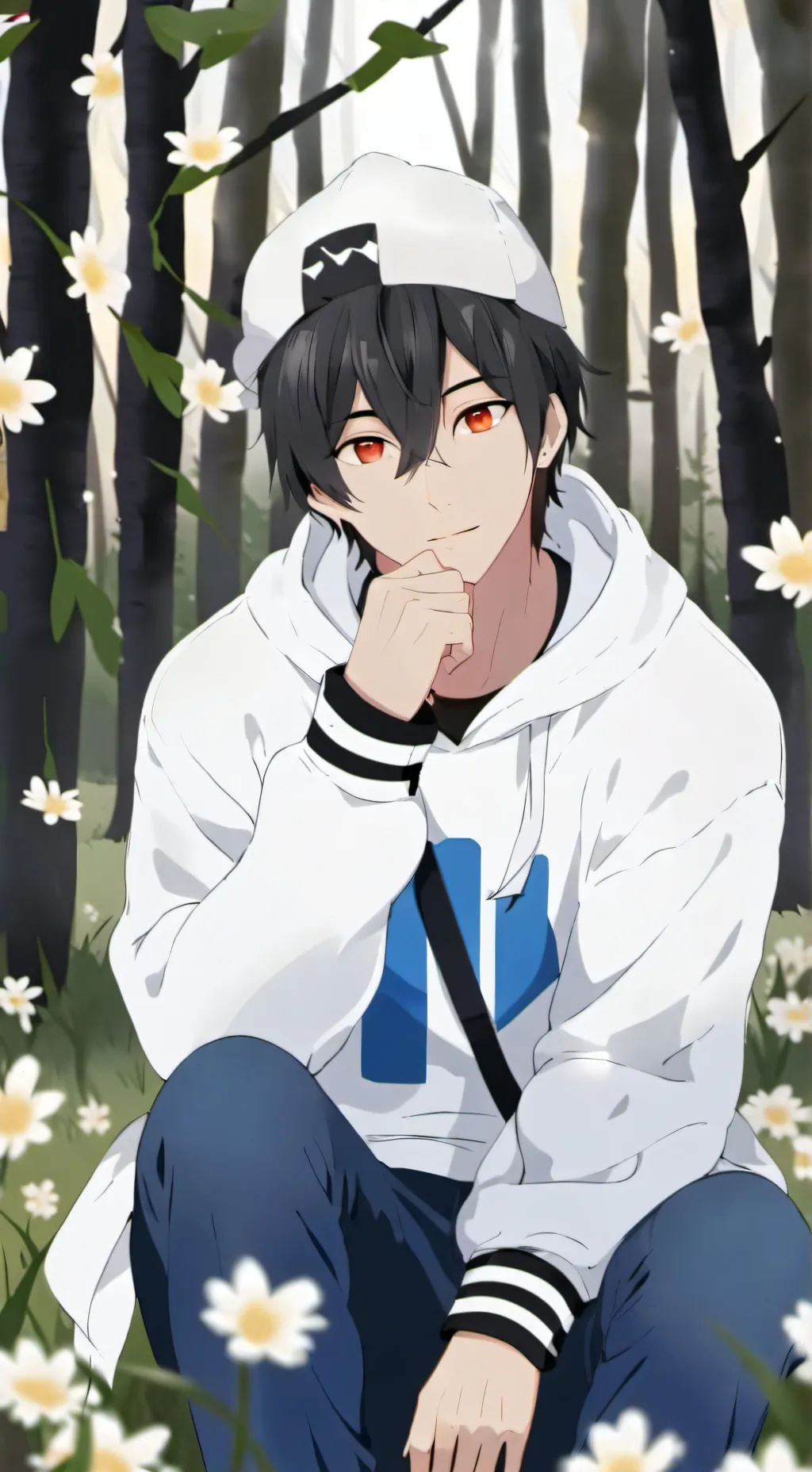 ai character: Evan background