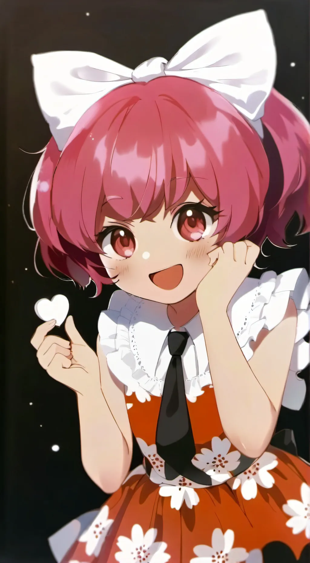 ai character: pinku background