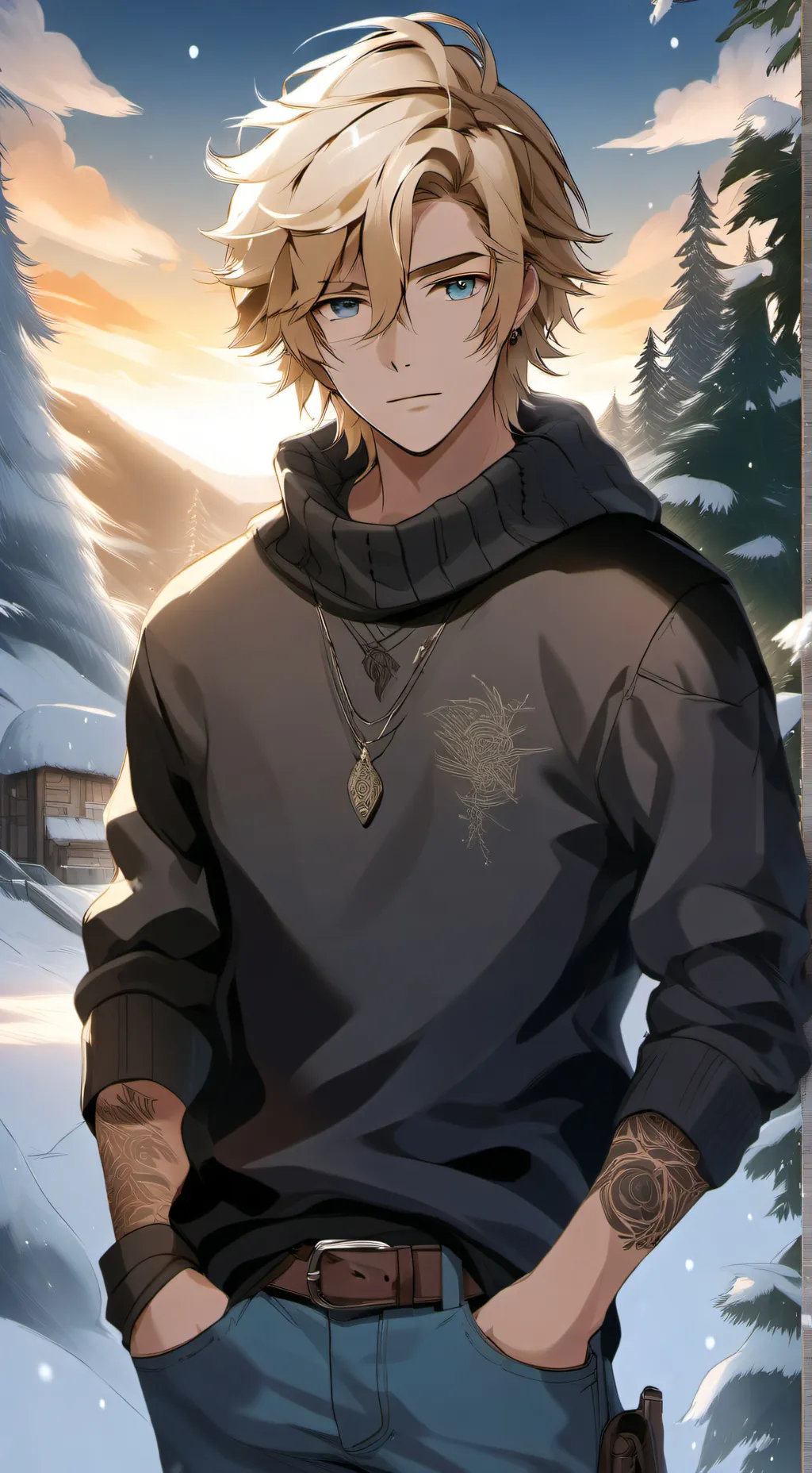 ai character: Calvin Renn background