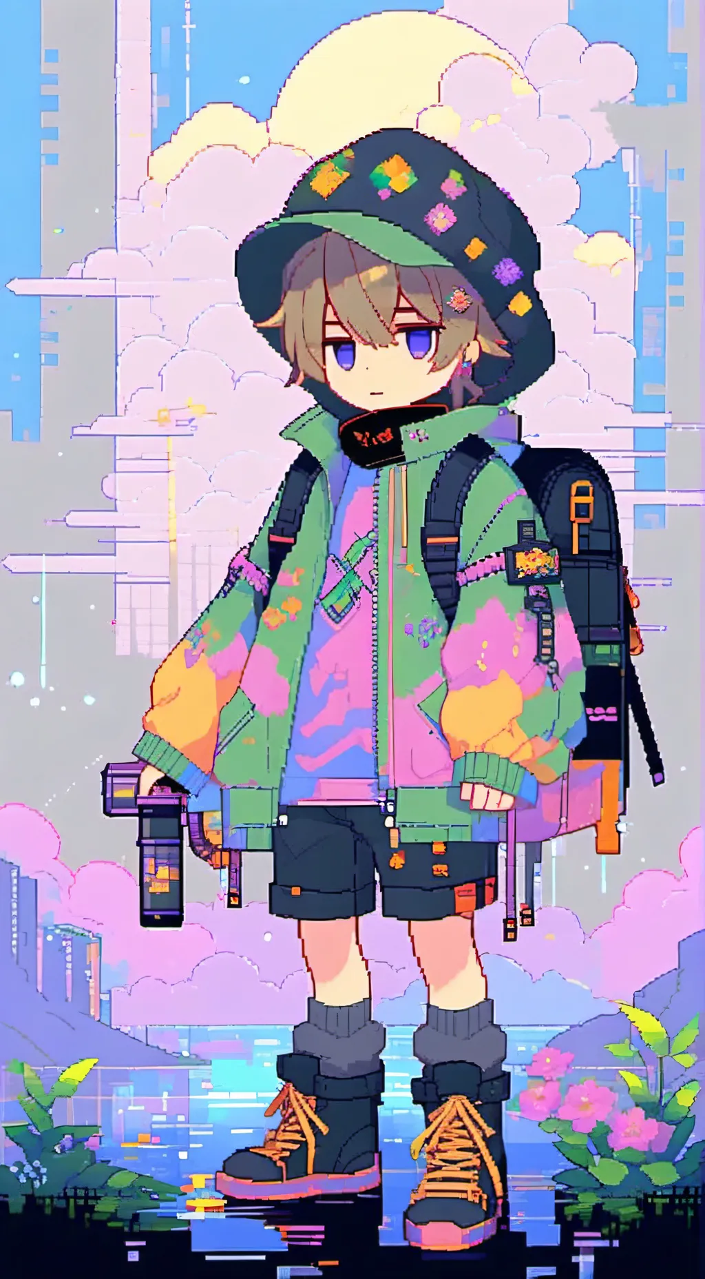 ai character: cantante experto🤓 background