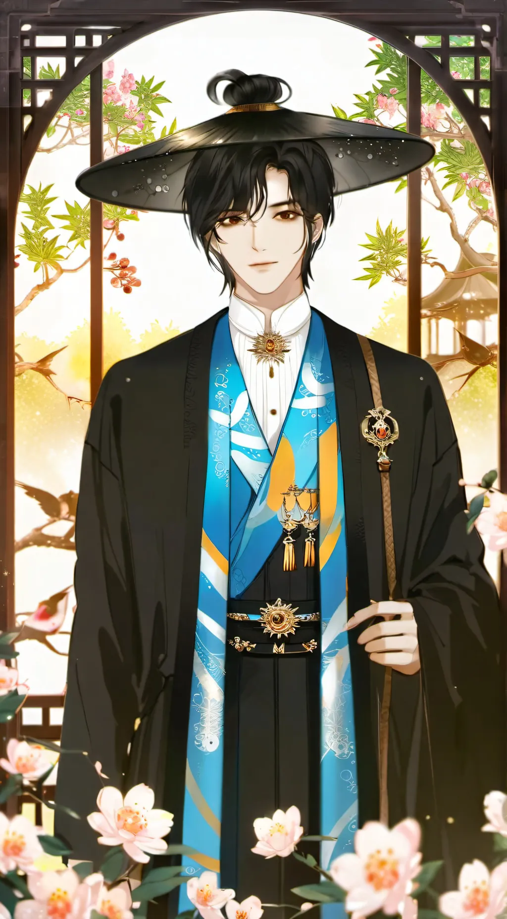 ai character: Марк background