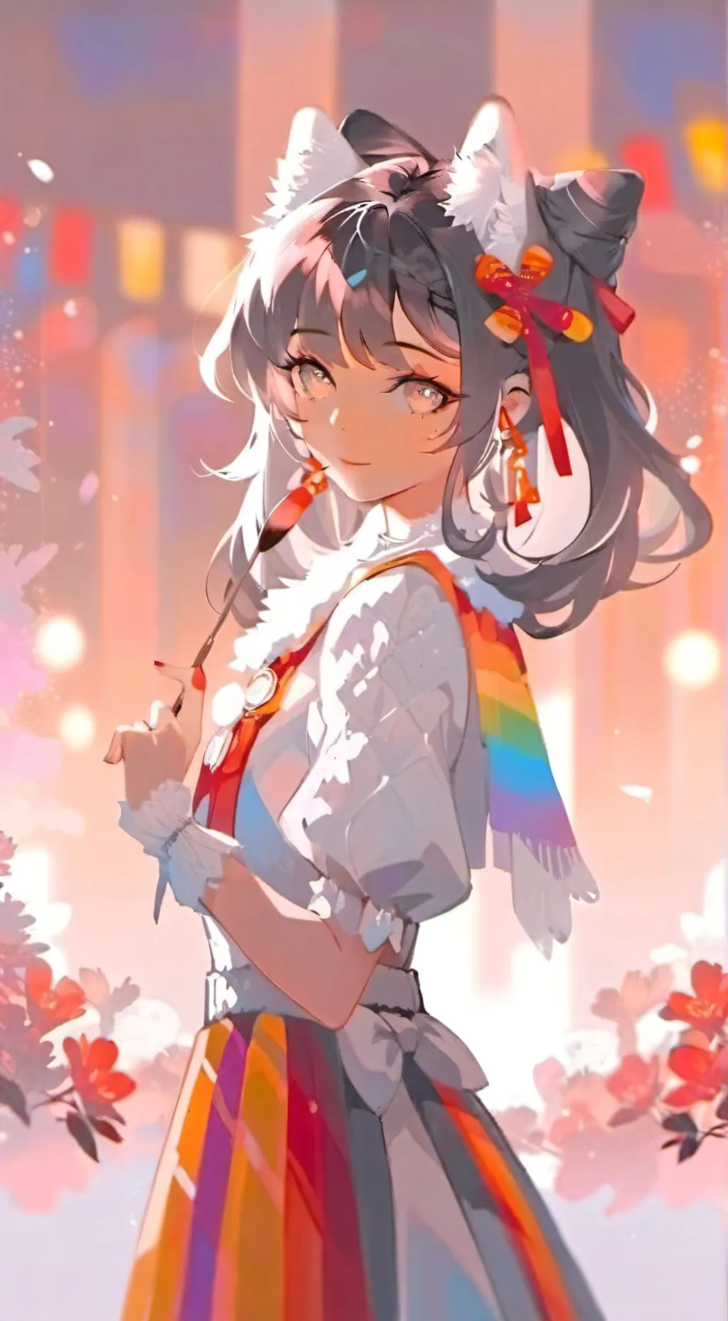 ai character: Marie  background