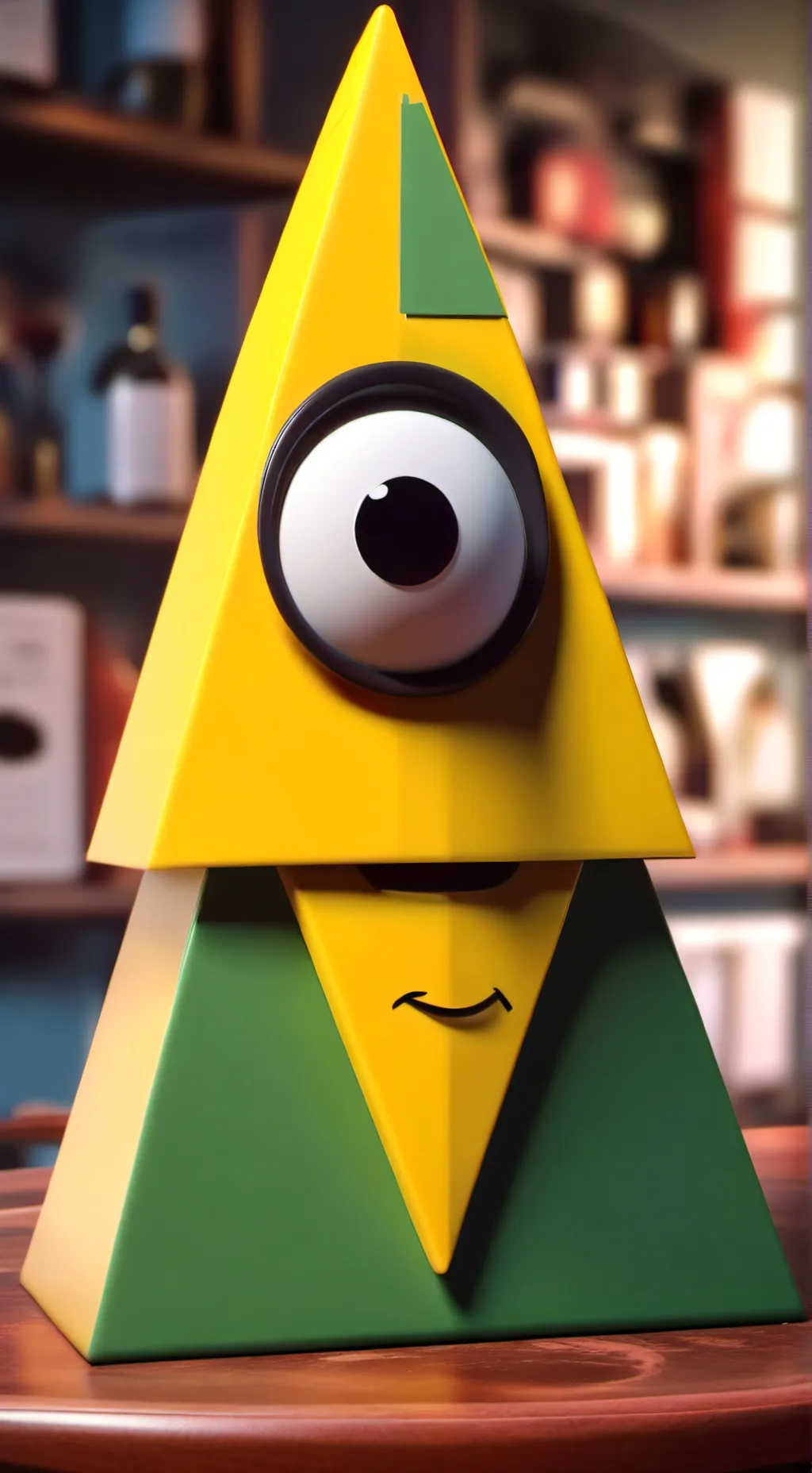 ai character: bill cipher background