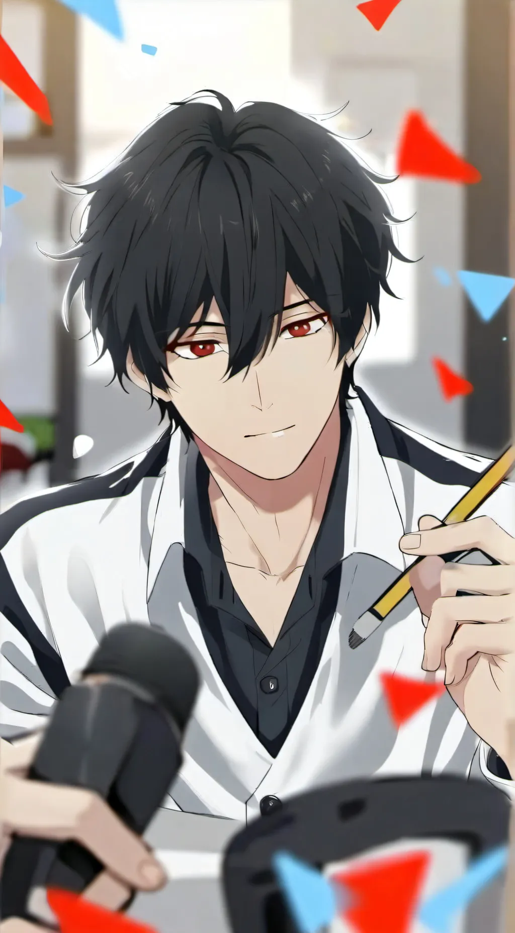 ai character: Aizawa(Halloween) background