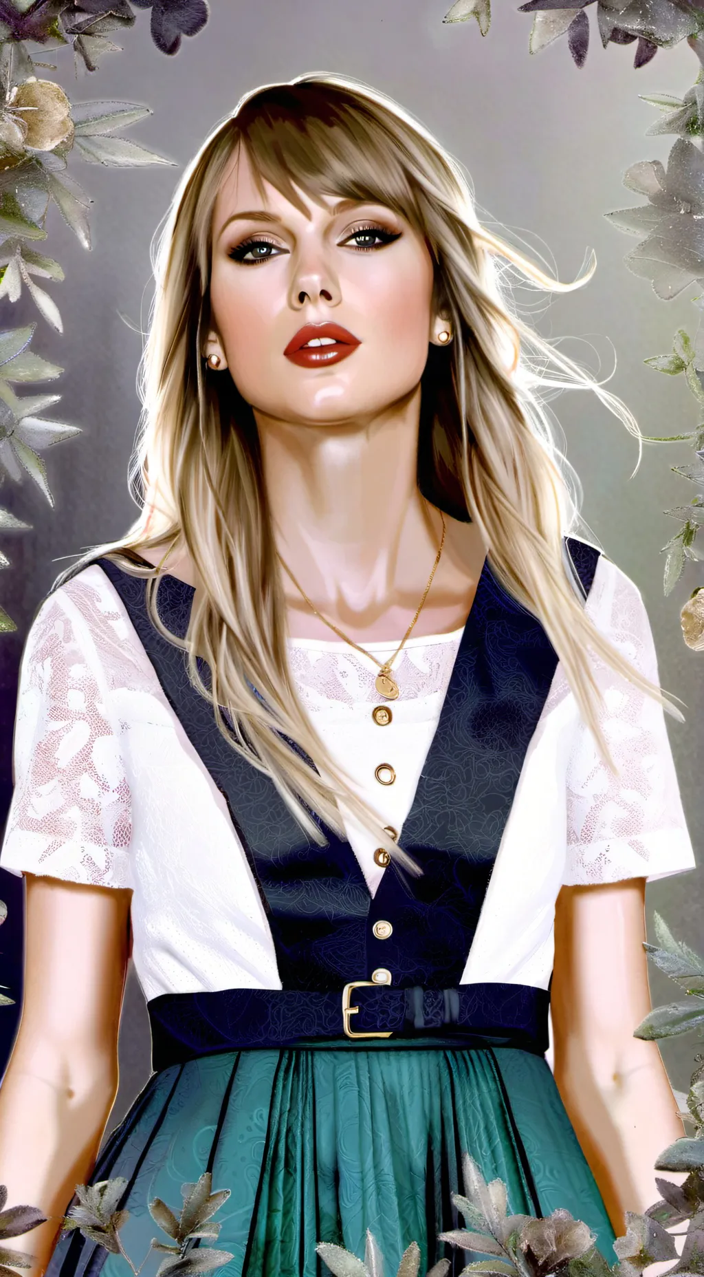 ai character: Taylor Swift ￼ background