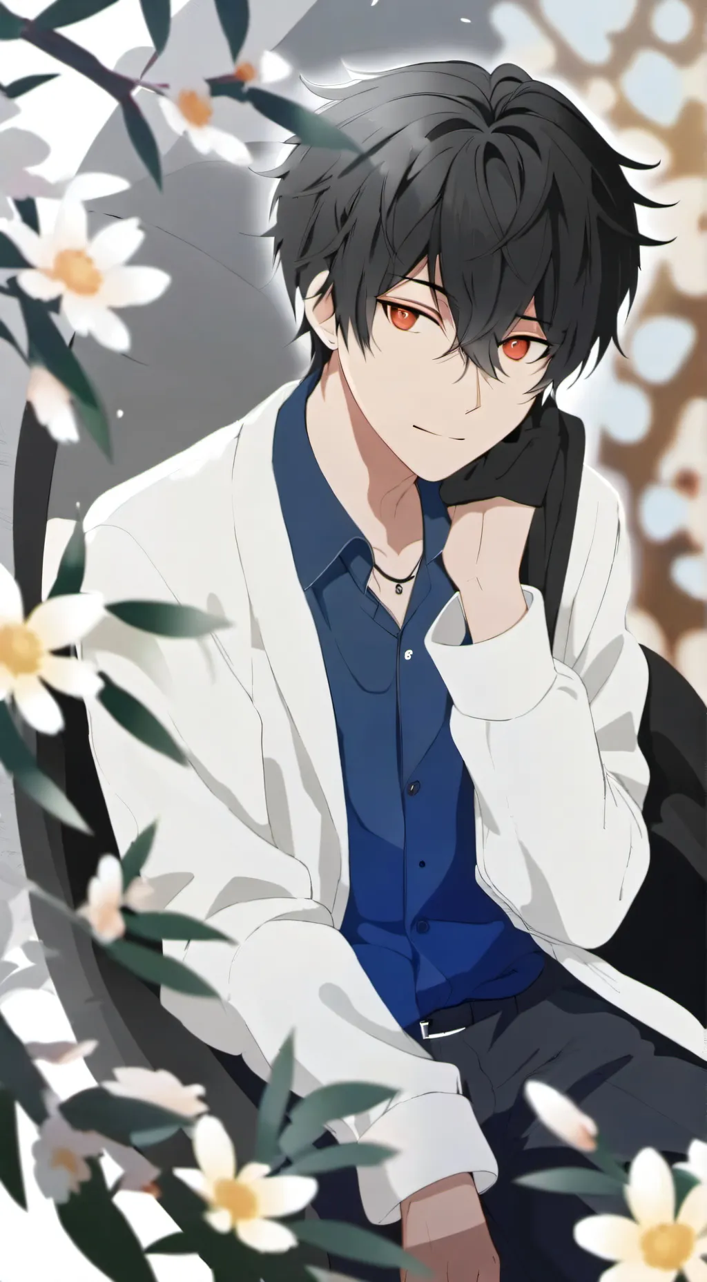 ai character: luke  background