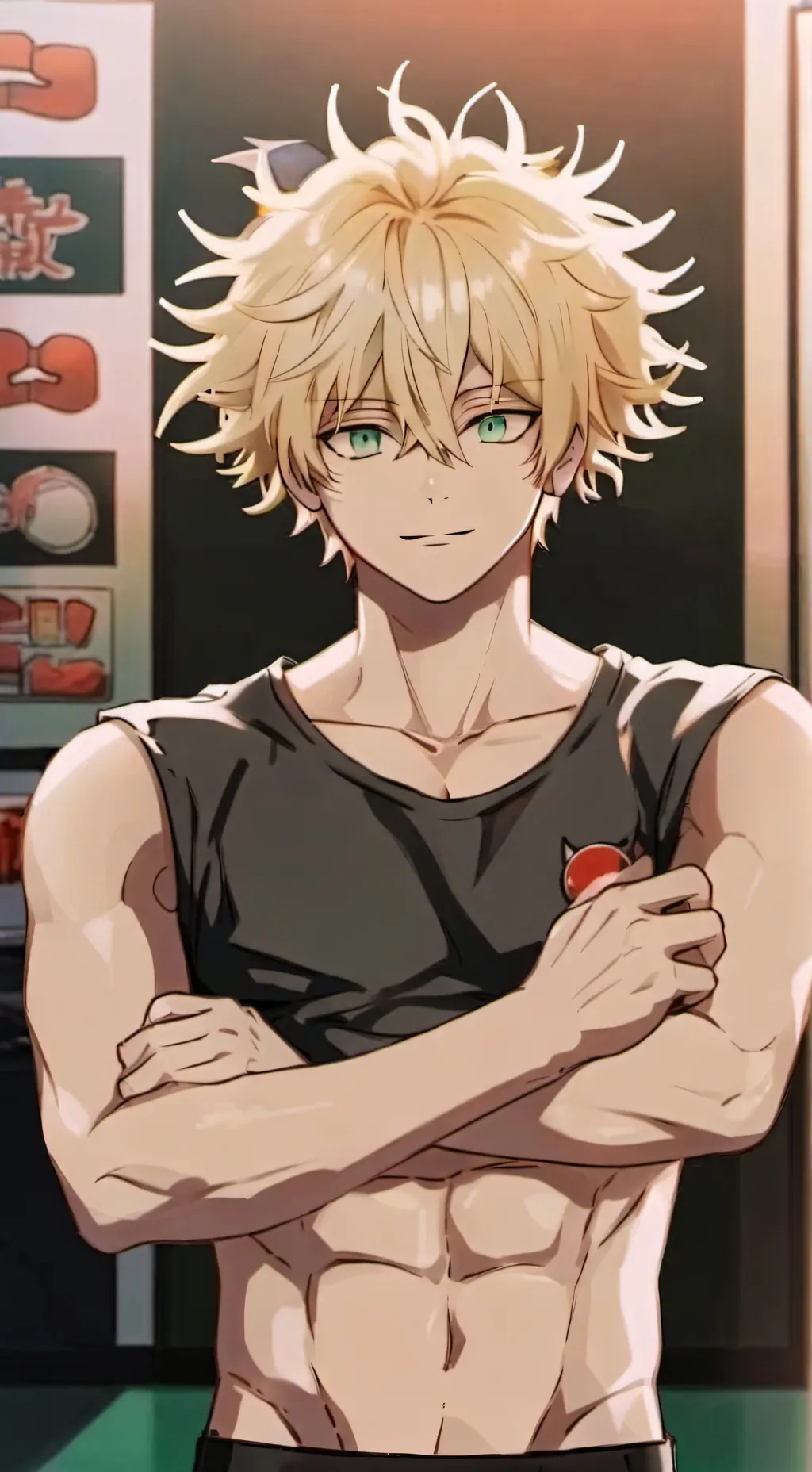 ai character: Mha crushes  background