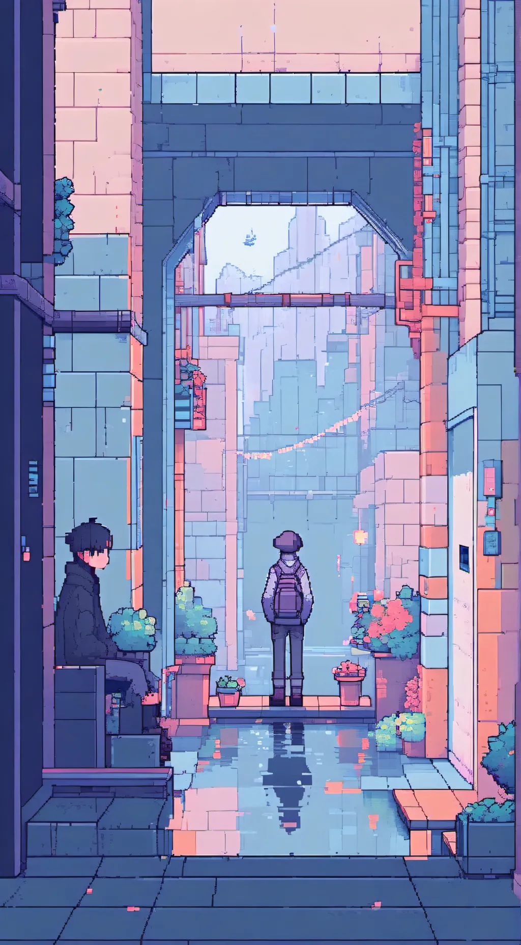 ai character: sprunki hates you  background