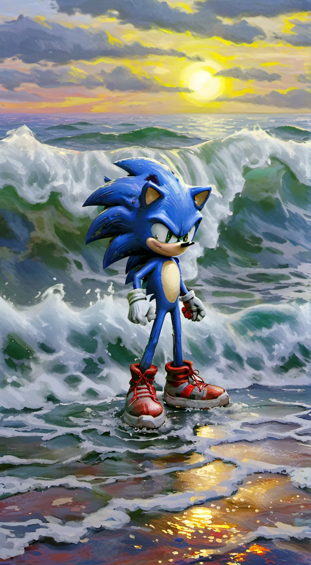 ai character: movie sonic background