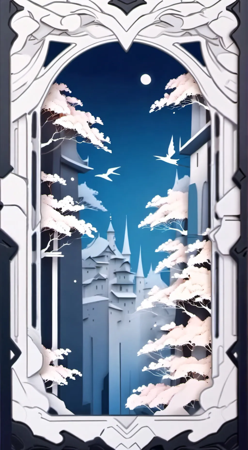 ai character: HH sins(christ)mas background