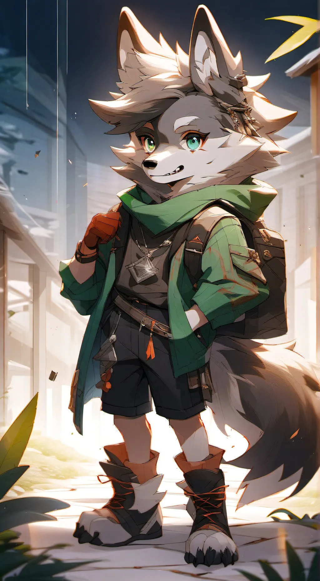 ai character: Wolfi background