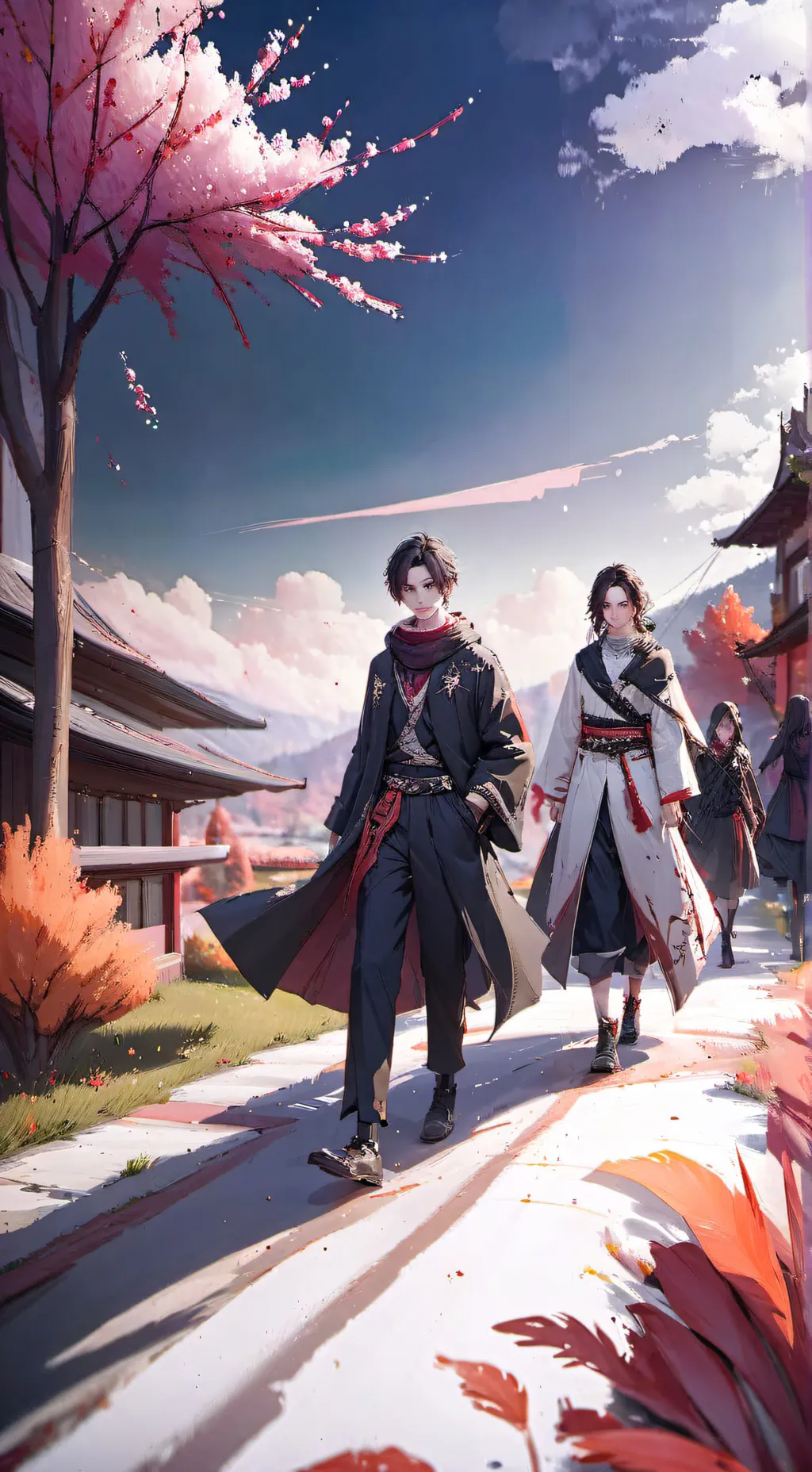 ai character: Kny soulmates background