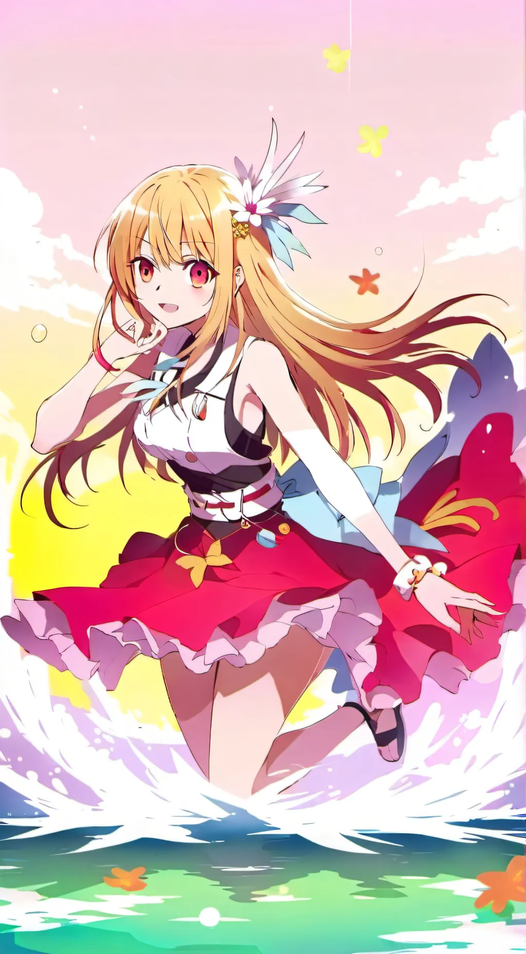 ai character: Lyra background