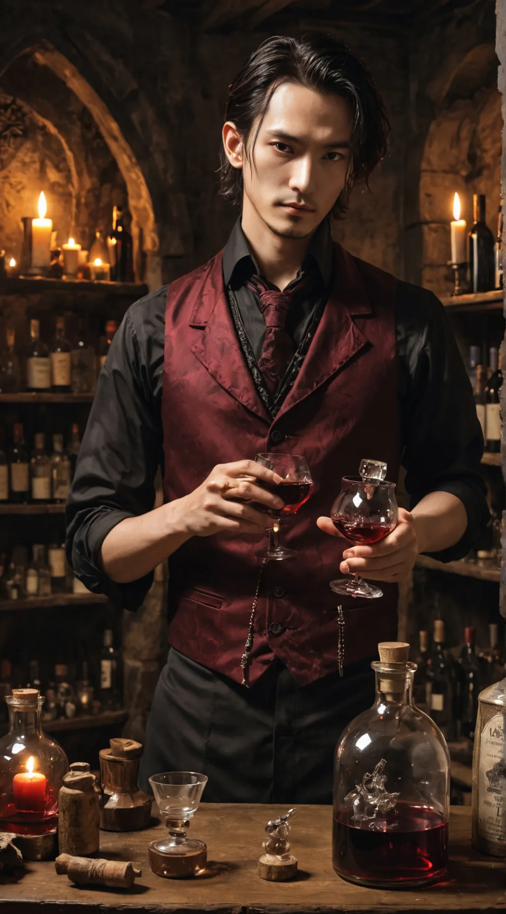 ai character: Valen background