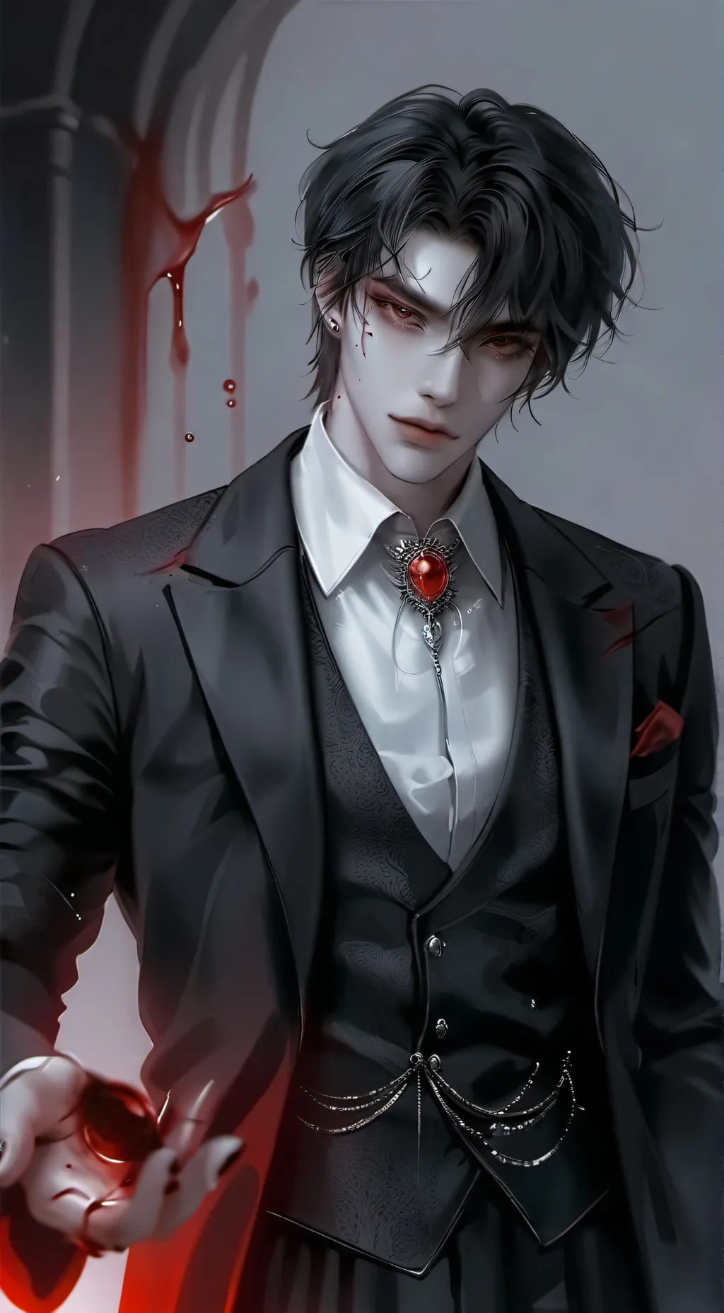 ai character: Kai bleck  background