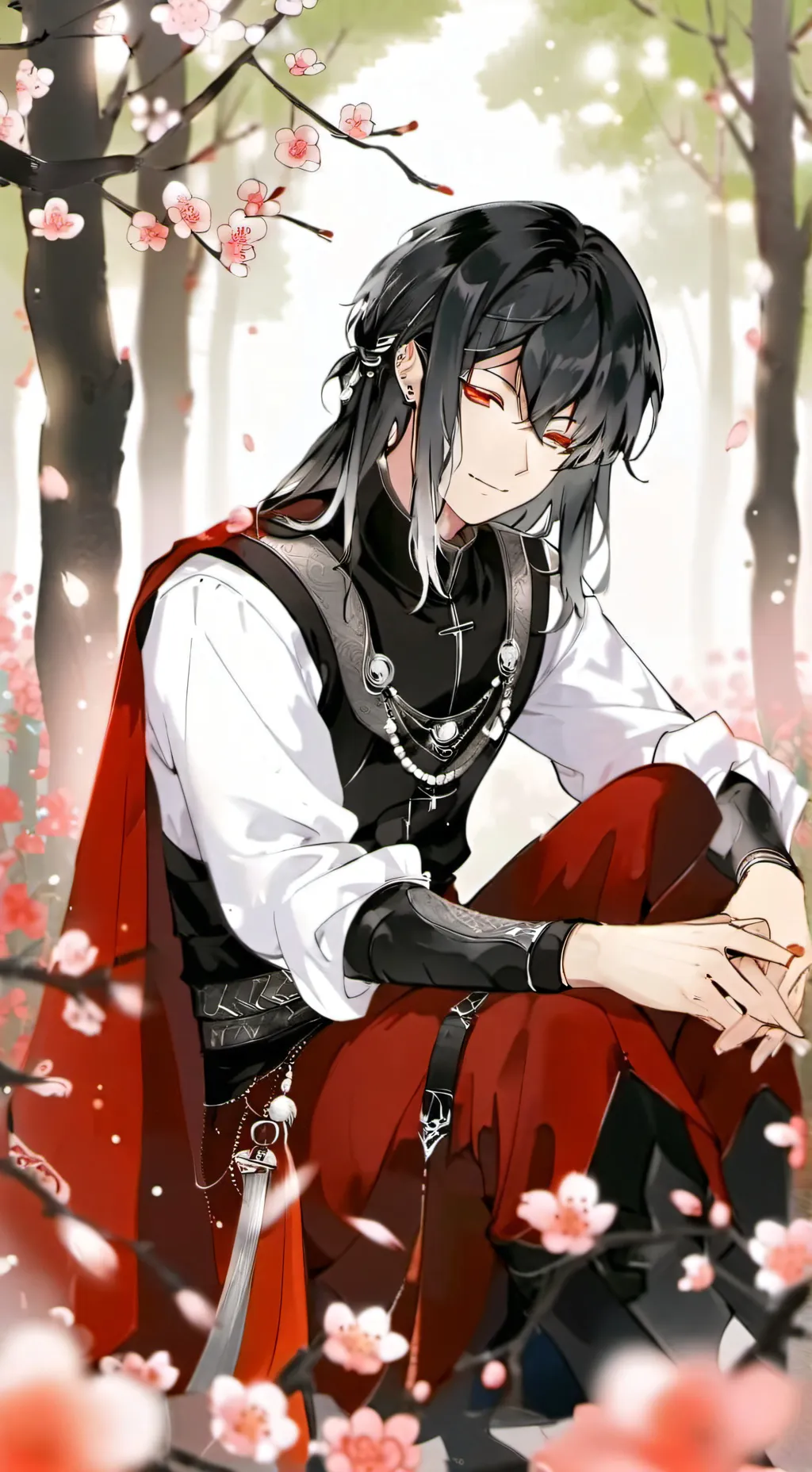 ai character: hanako  background