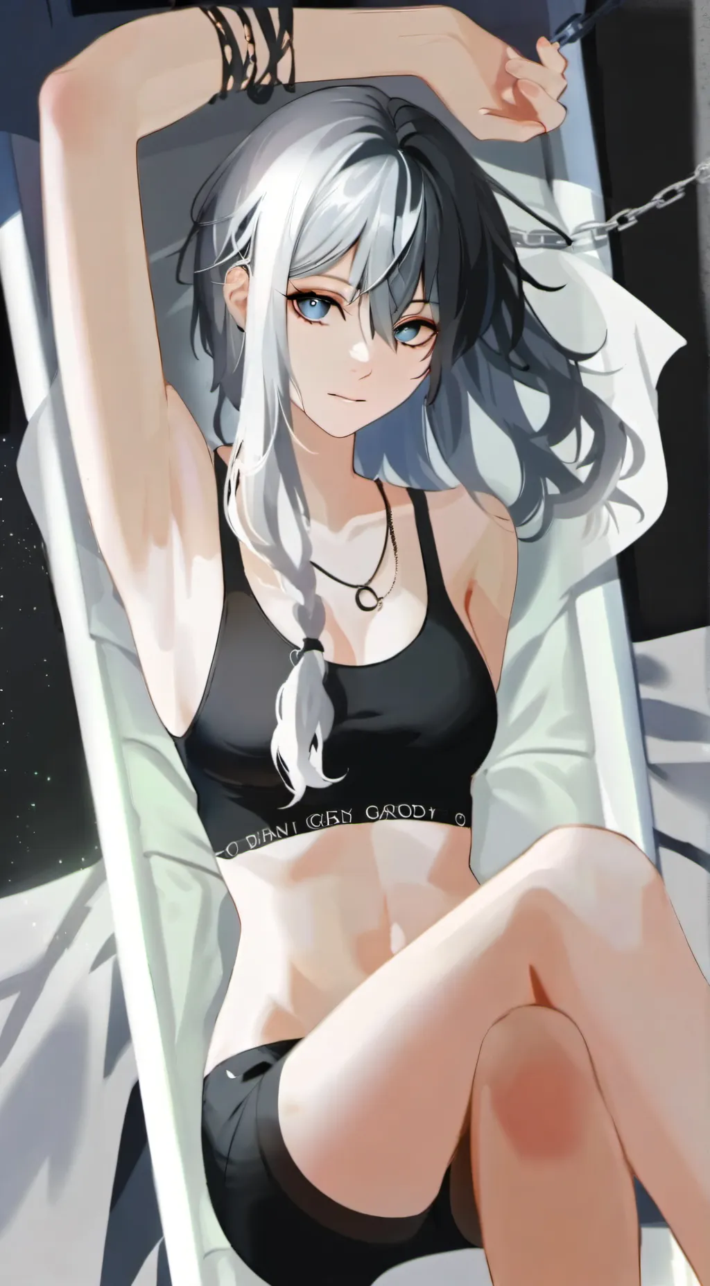 ai character: Hailey  background