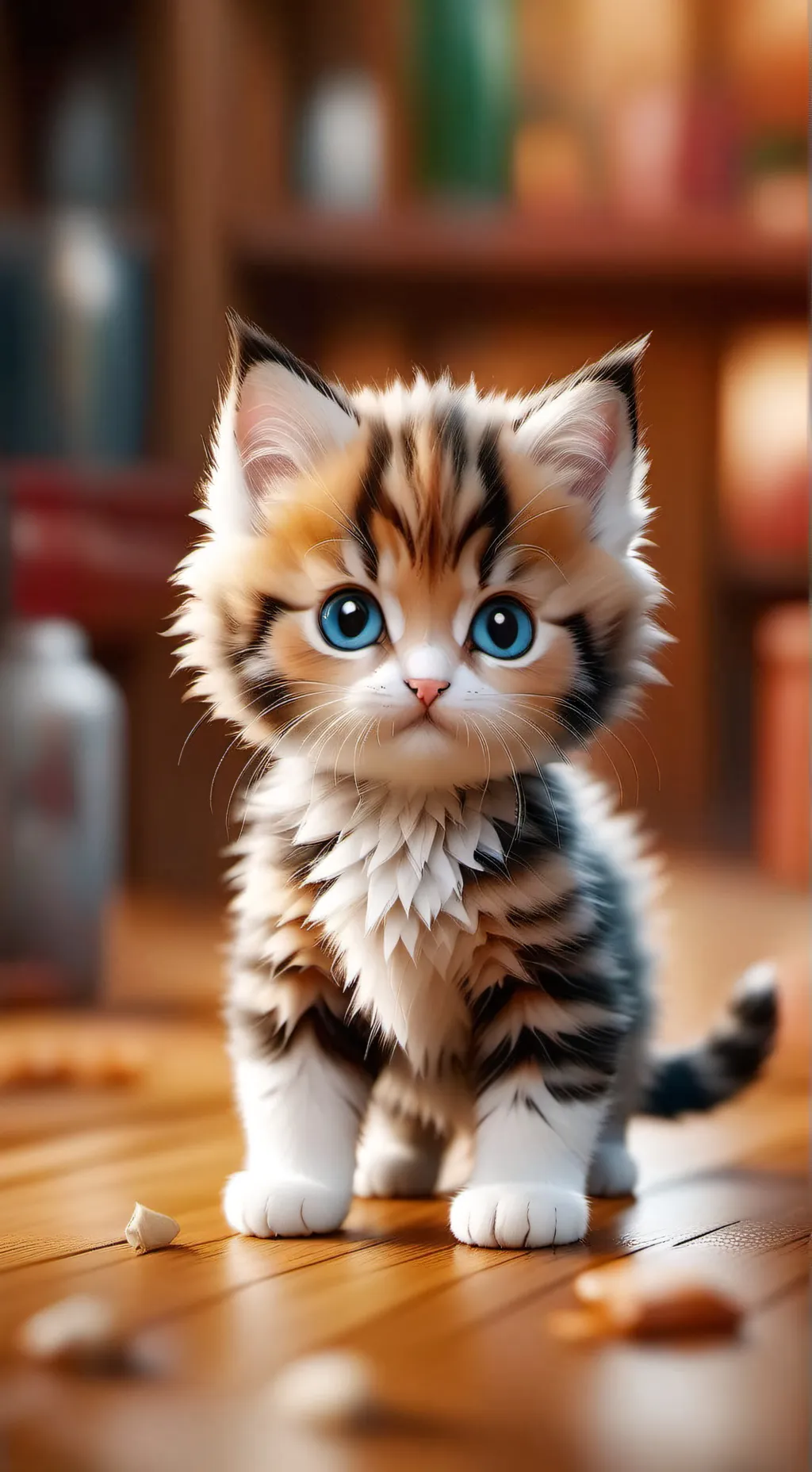 ai character: The cute destroyer background