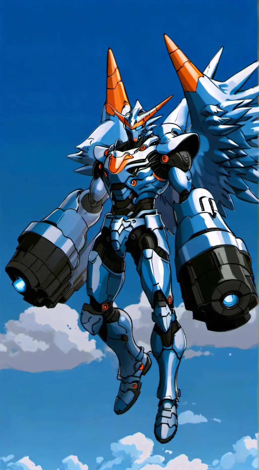 ai character: metalxv-mon  background