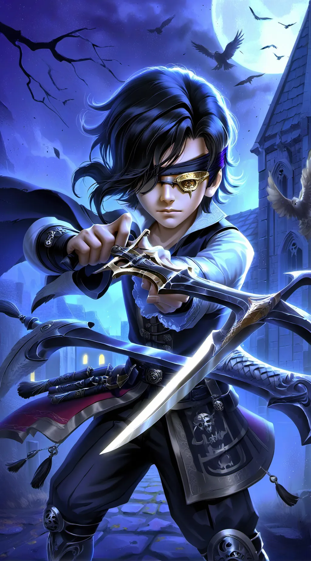 ai character: Ryx Arashi background