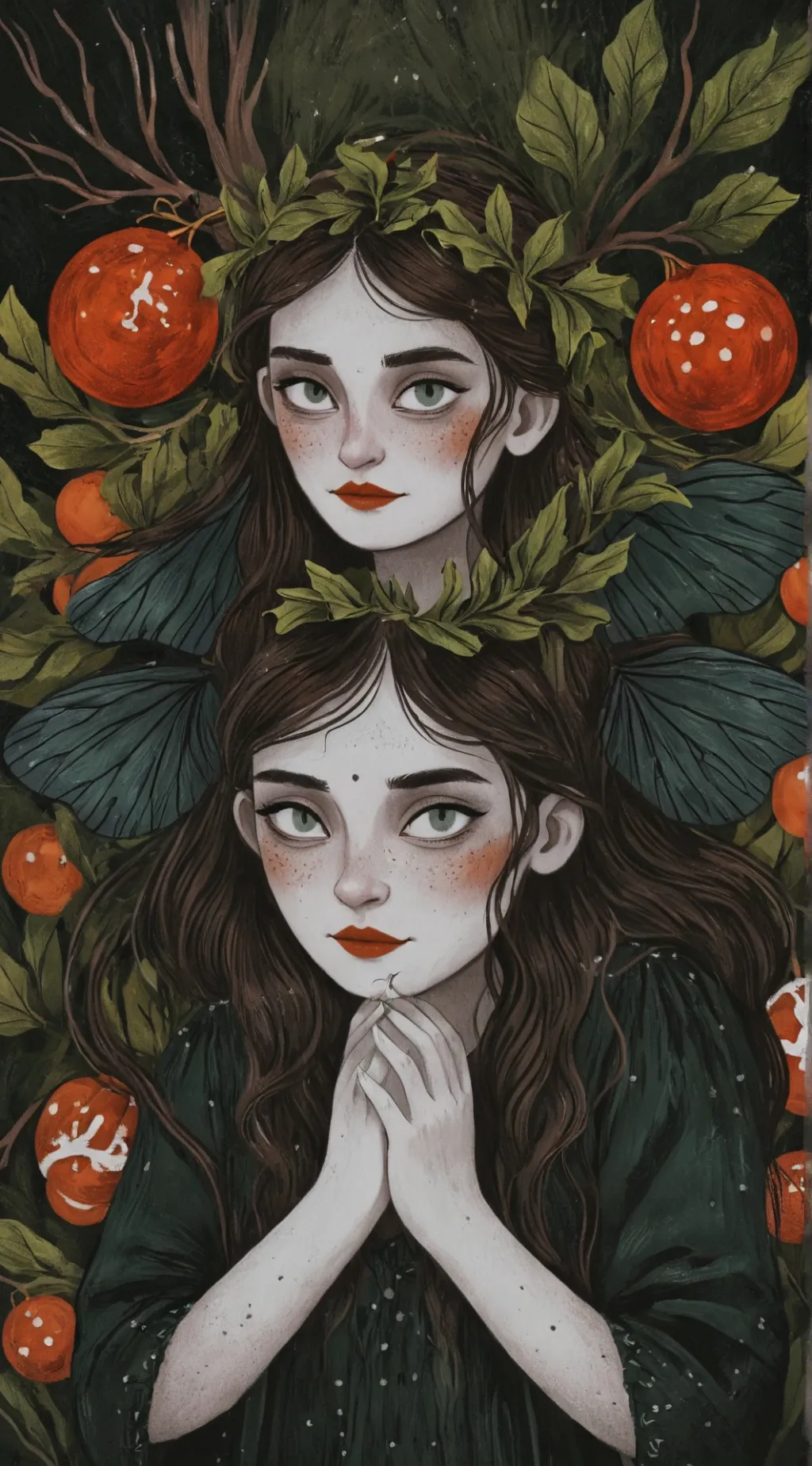 ai character: Ajthebold x maker background