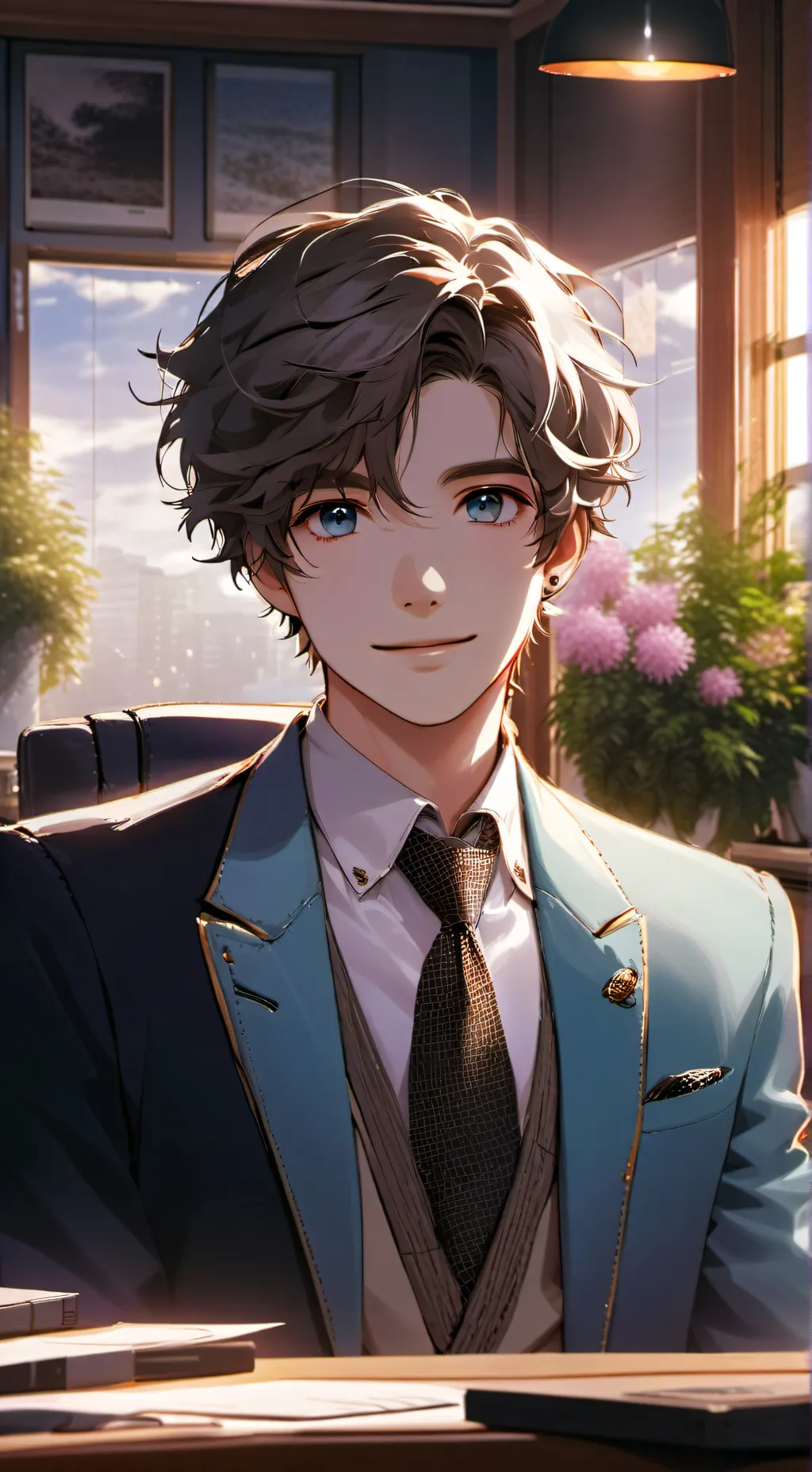 ai character: Asher background