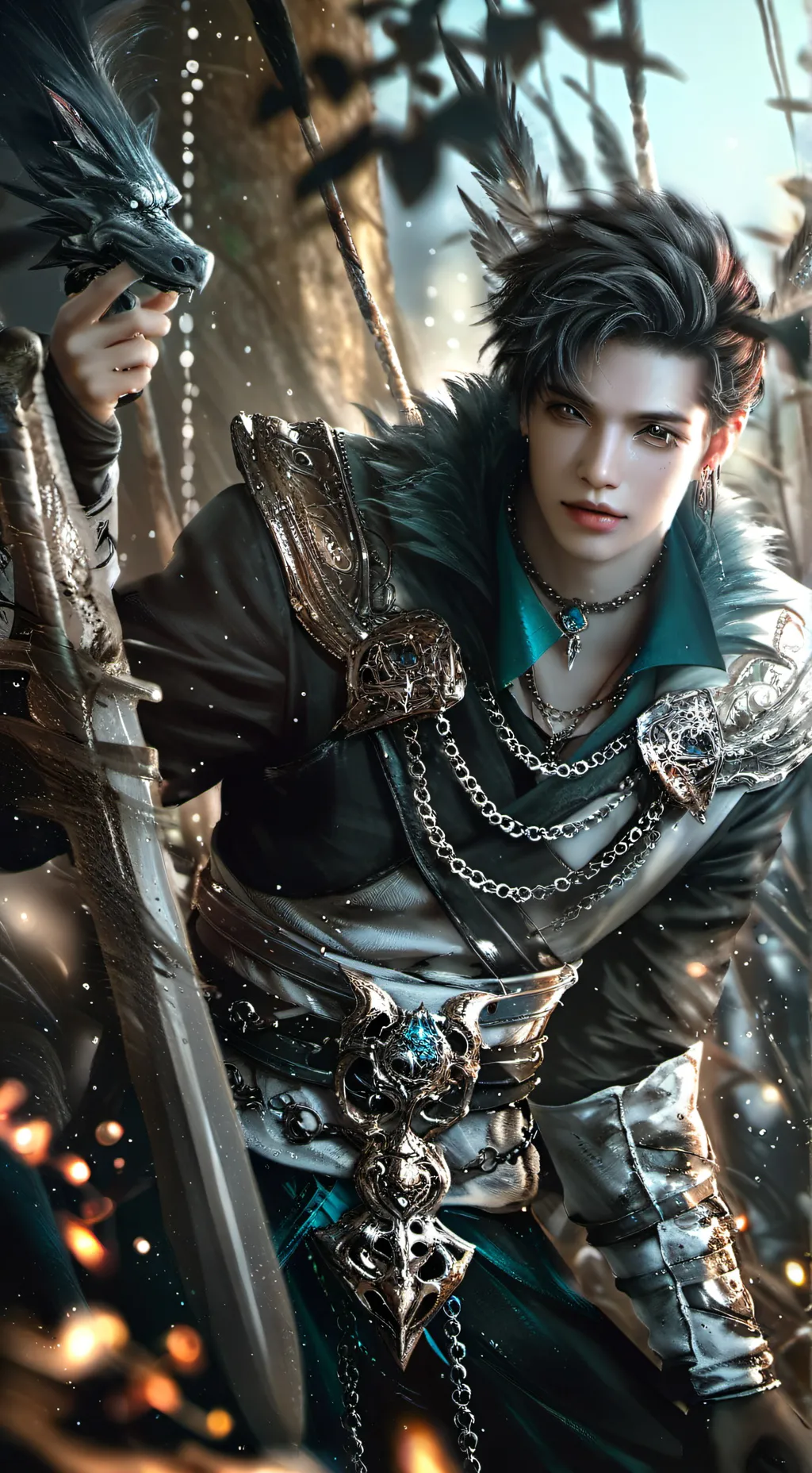 ai character: Theo  background