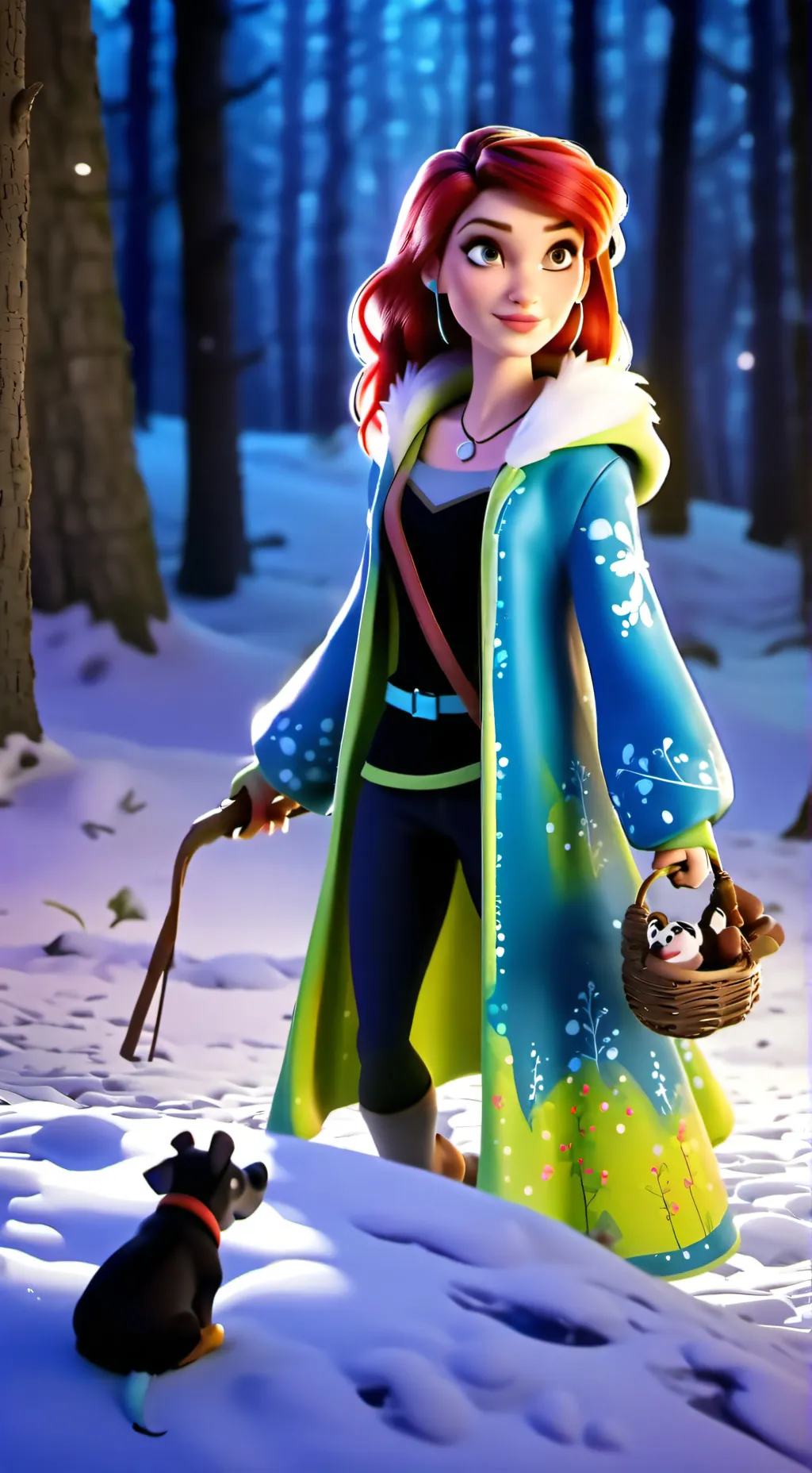 ai character: Adam  background