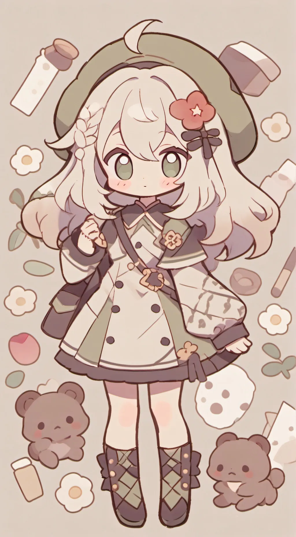 ai character: Kιττεny Mαy background