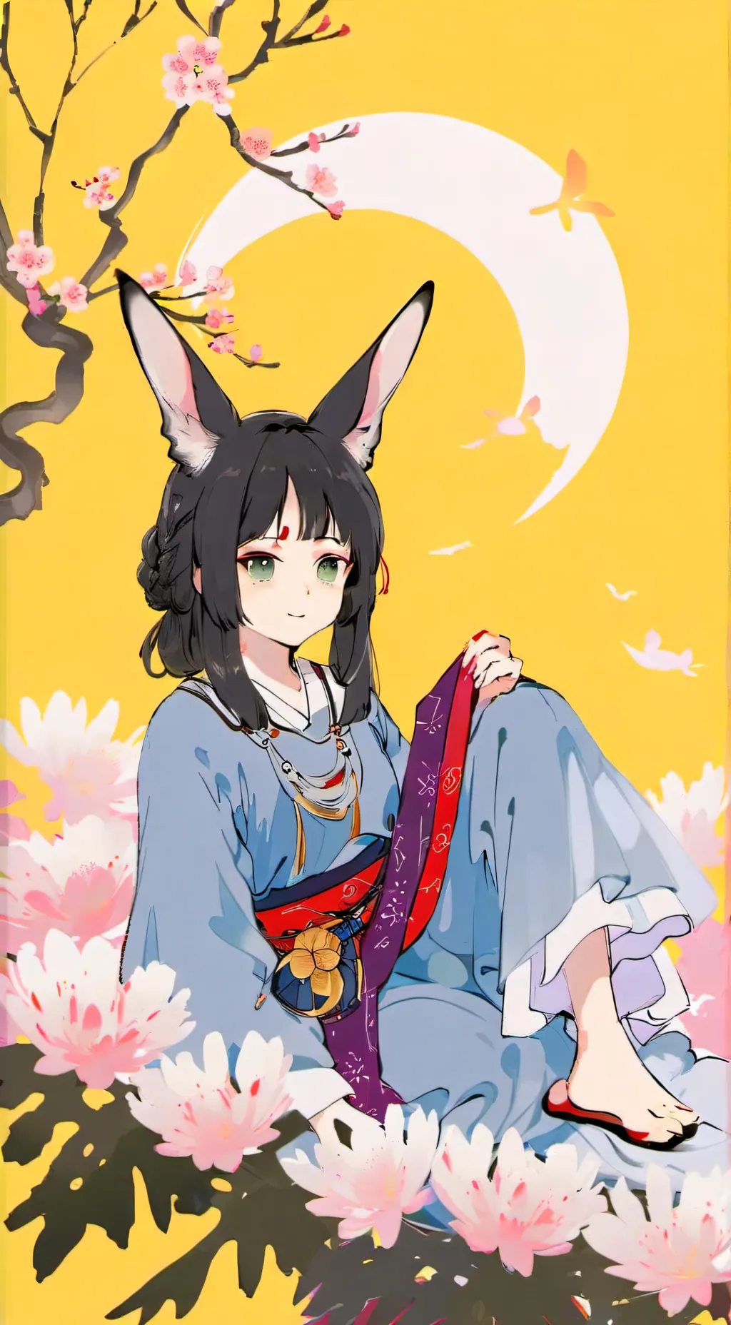 ai character: ᴄʜʟᴏᴇ background