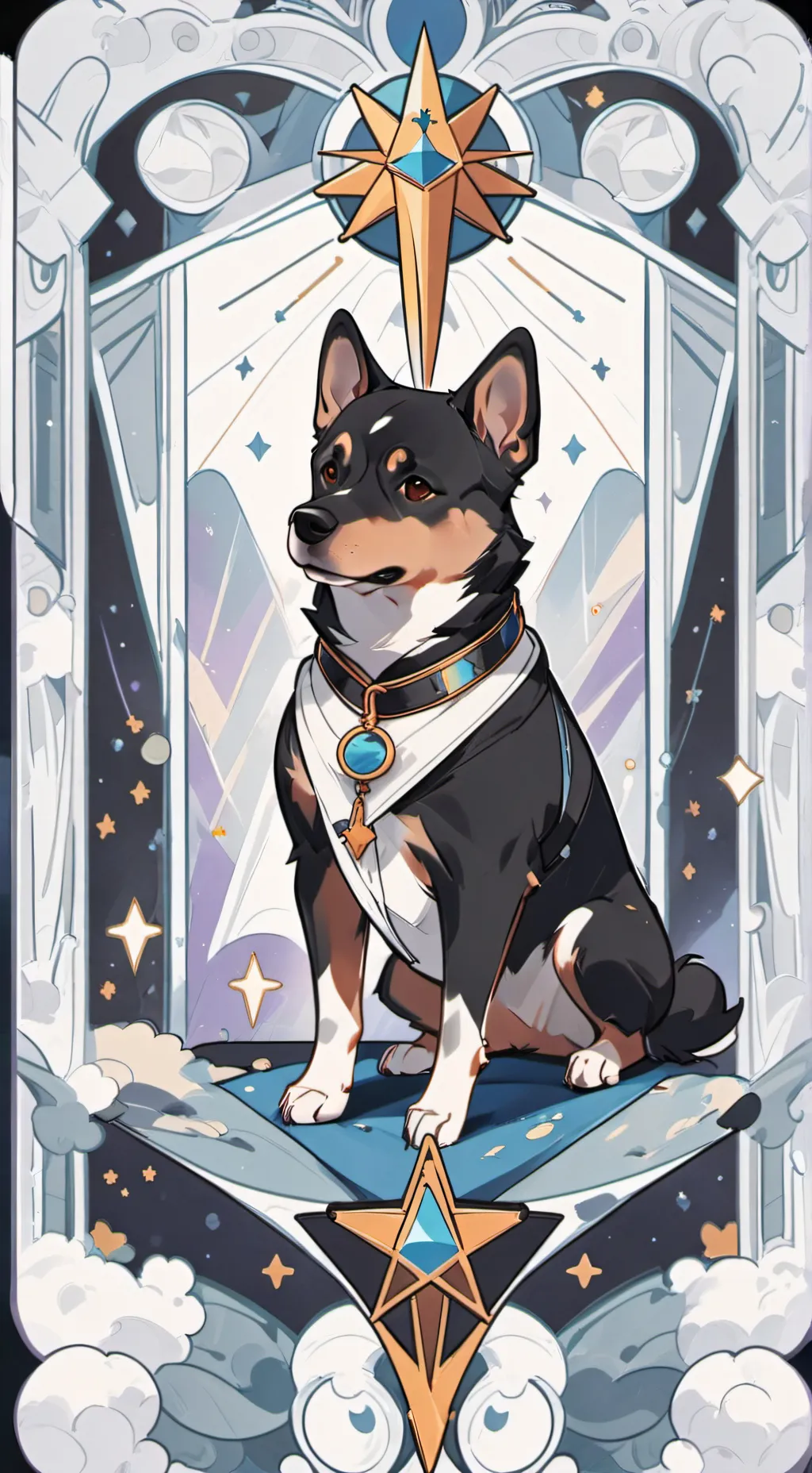 ai character: I am beautiful  background