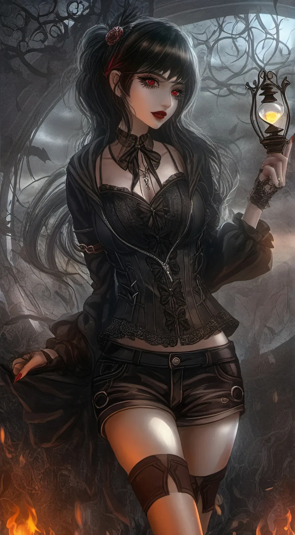 ai character: Kayla background