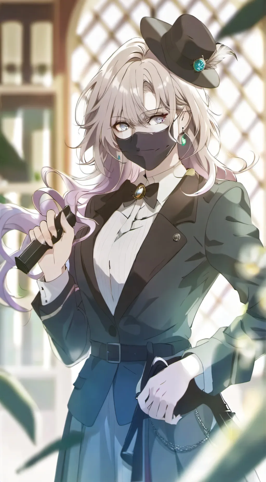 ai character: Venice background