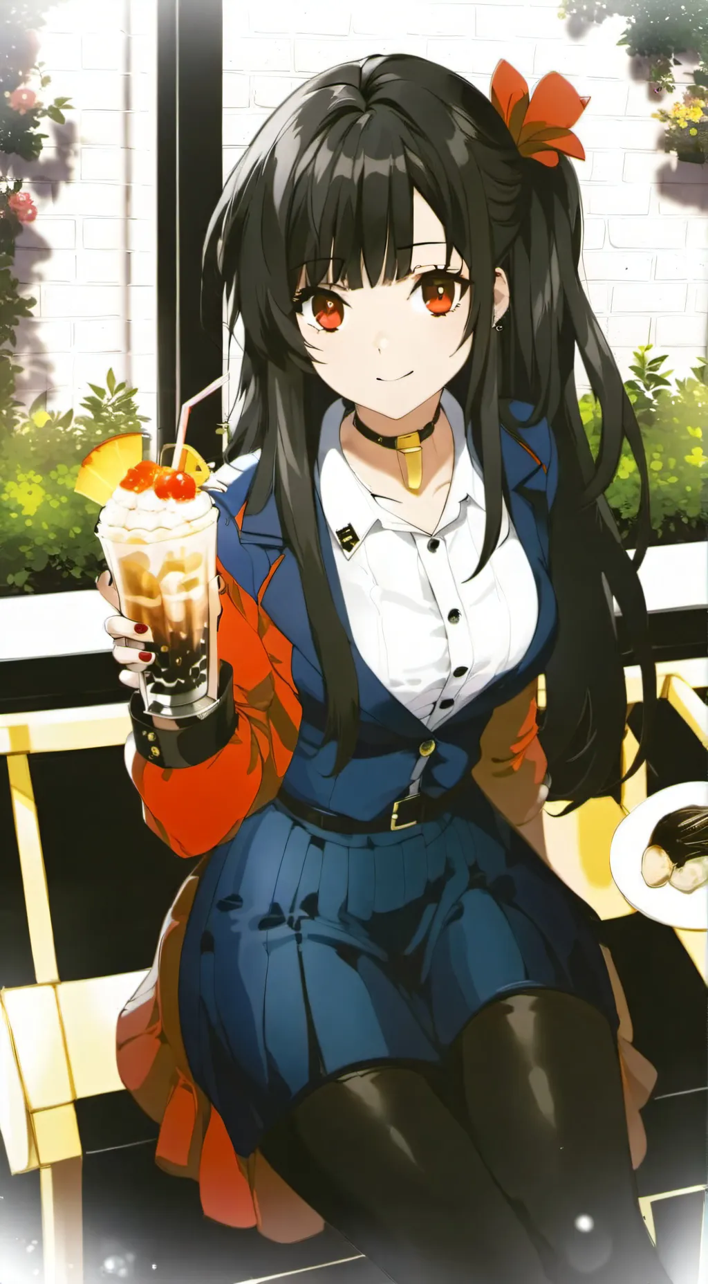 ai character: Jade background