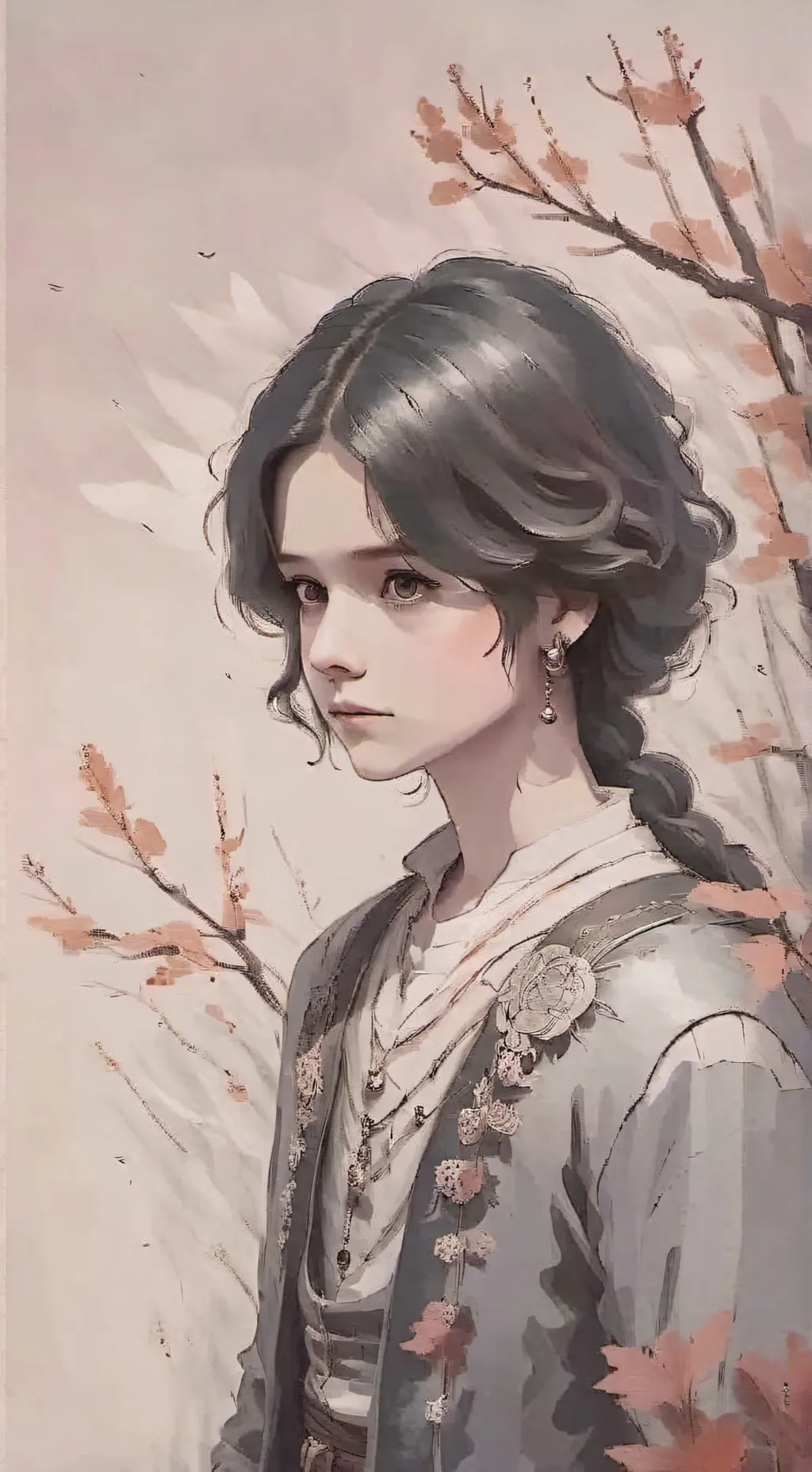 ai character: ella es Karaaa😍 background